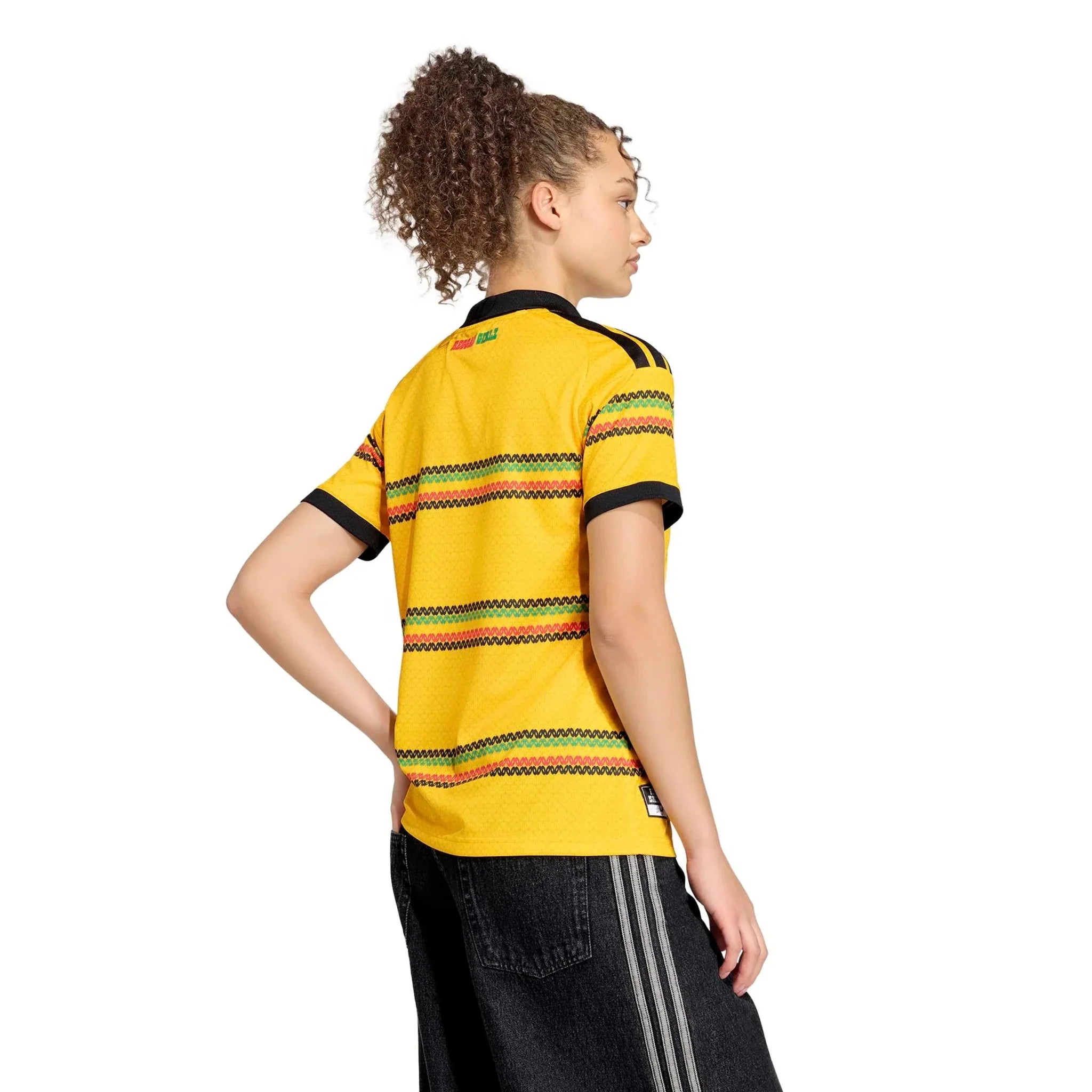 adidas 2026 Jamaica Women's Stadium Home Soccer Jersey 4