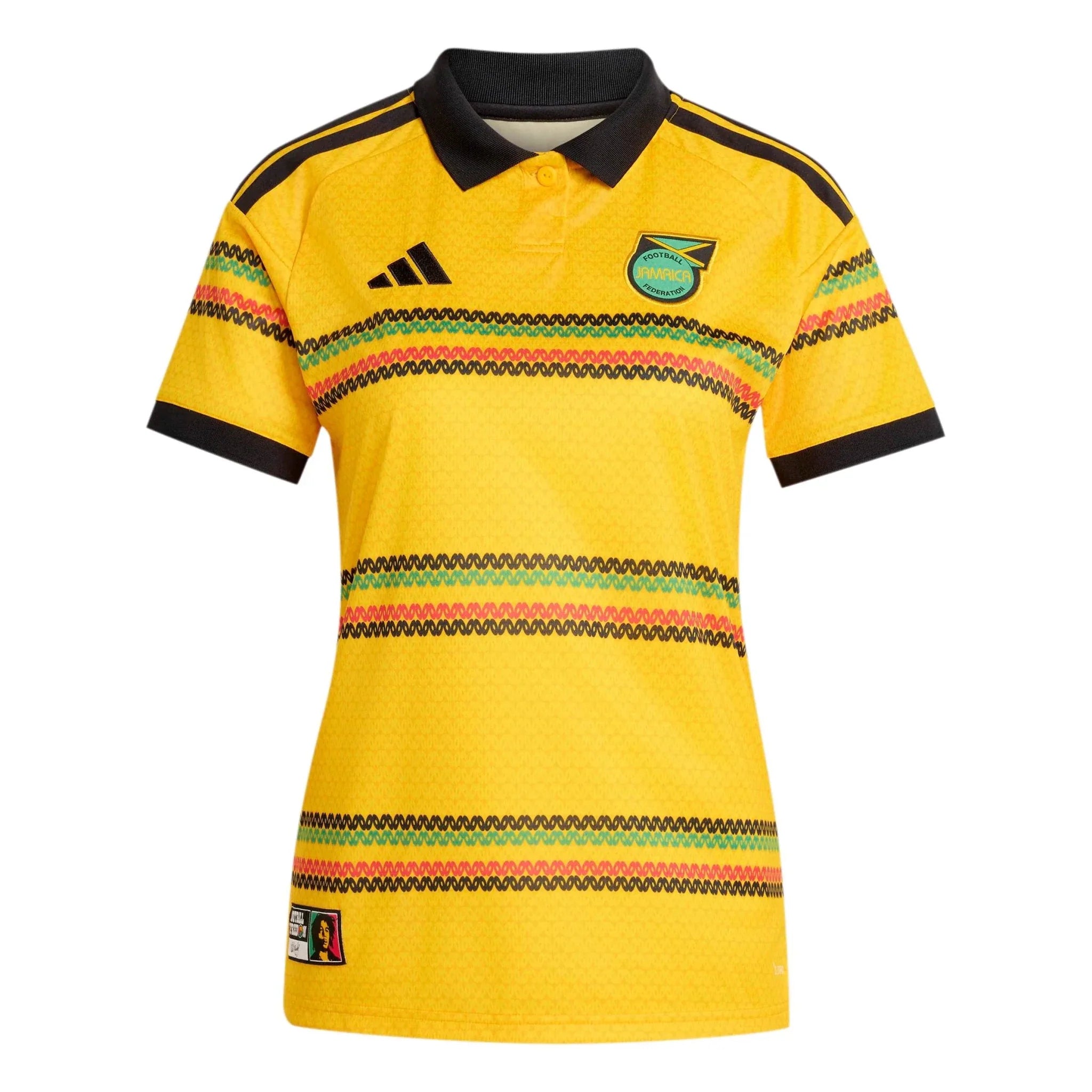 adidas 2026 Jamaica Women's Stadium Home Soccer Jersey 1