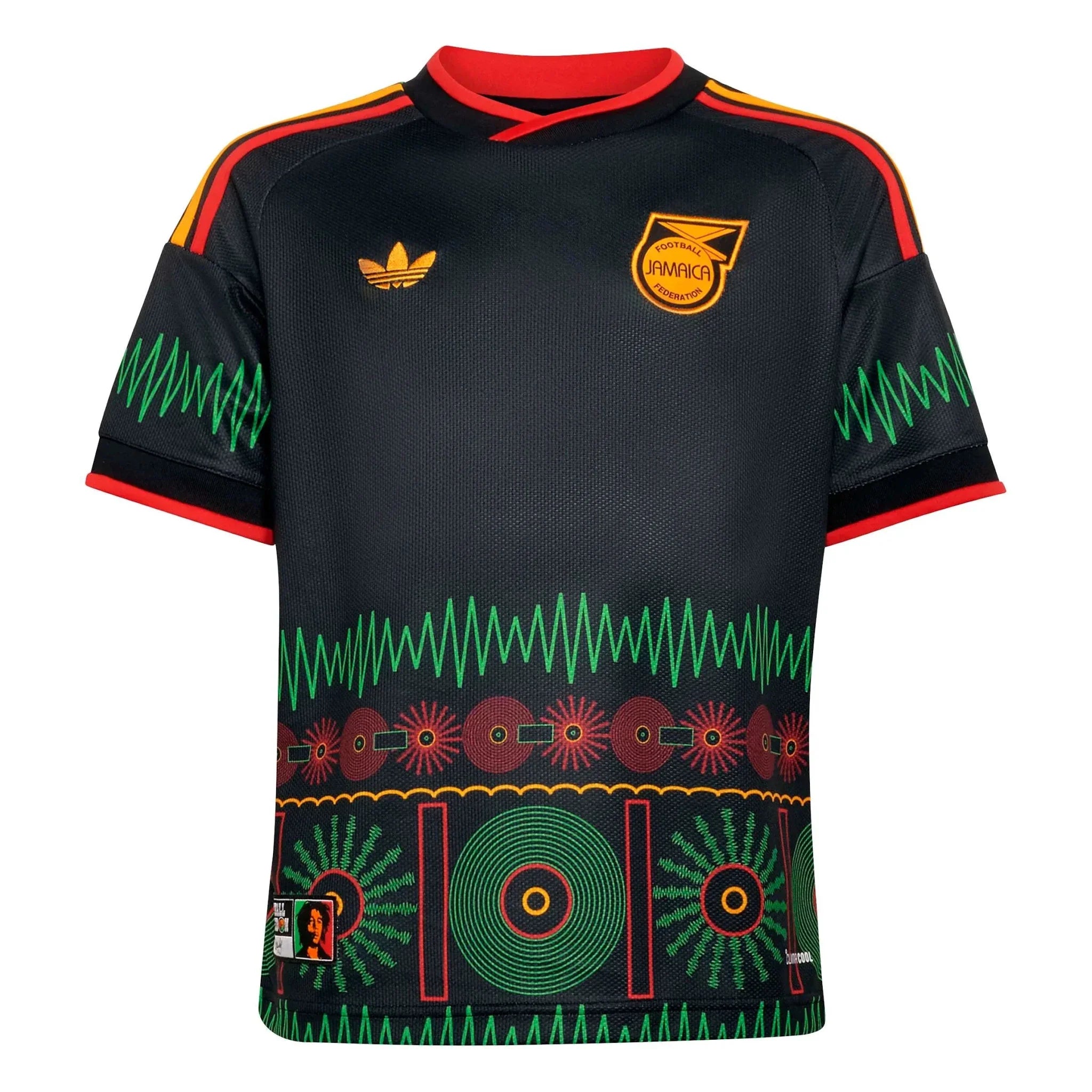 adidas 2026 Jamaica Youth Stadium Away Soccer Jersey 1