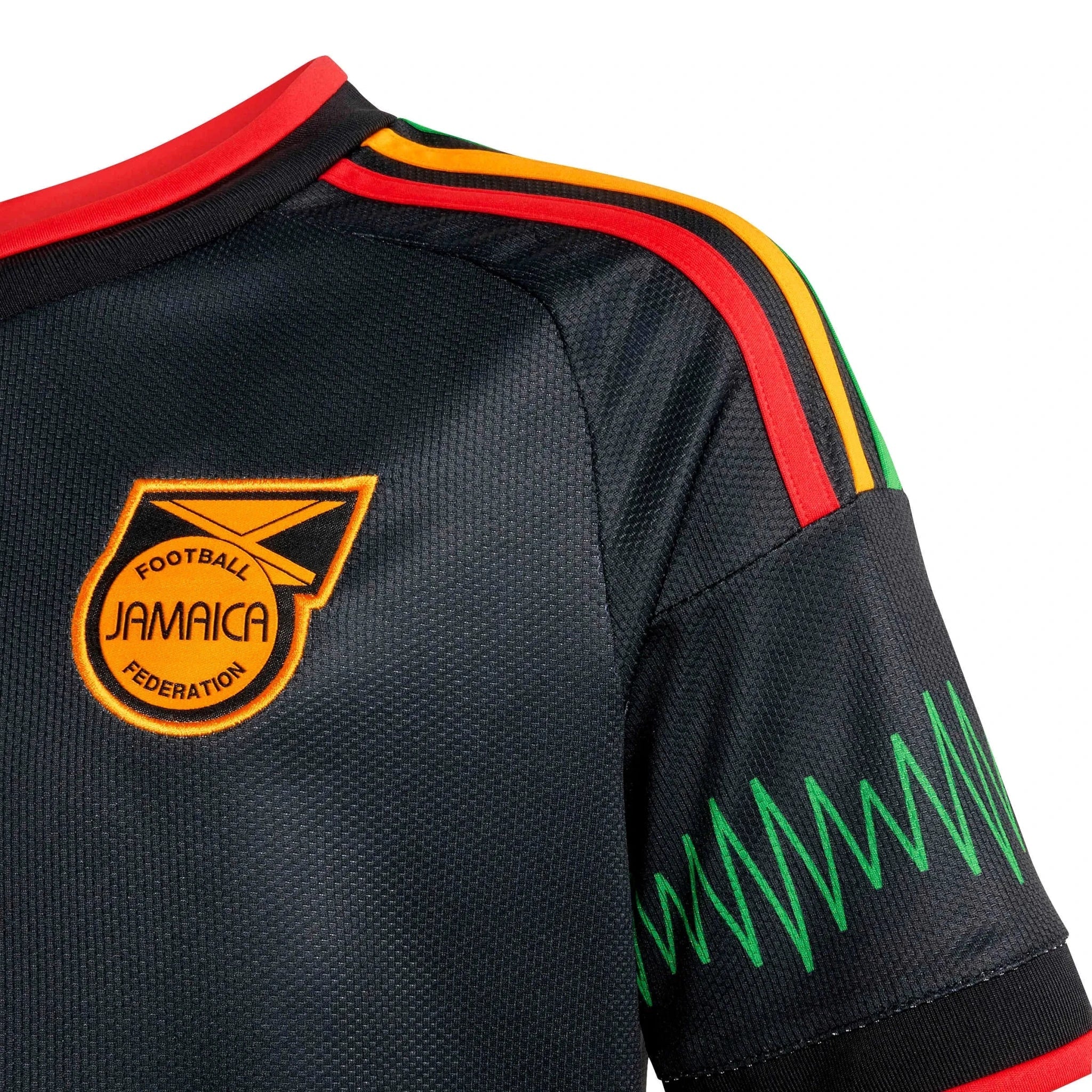 adidas 2026 Jamaica Youth Stadium Away Soccer Jersey 4