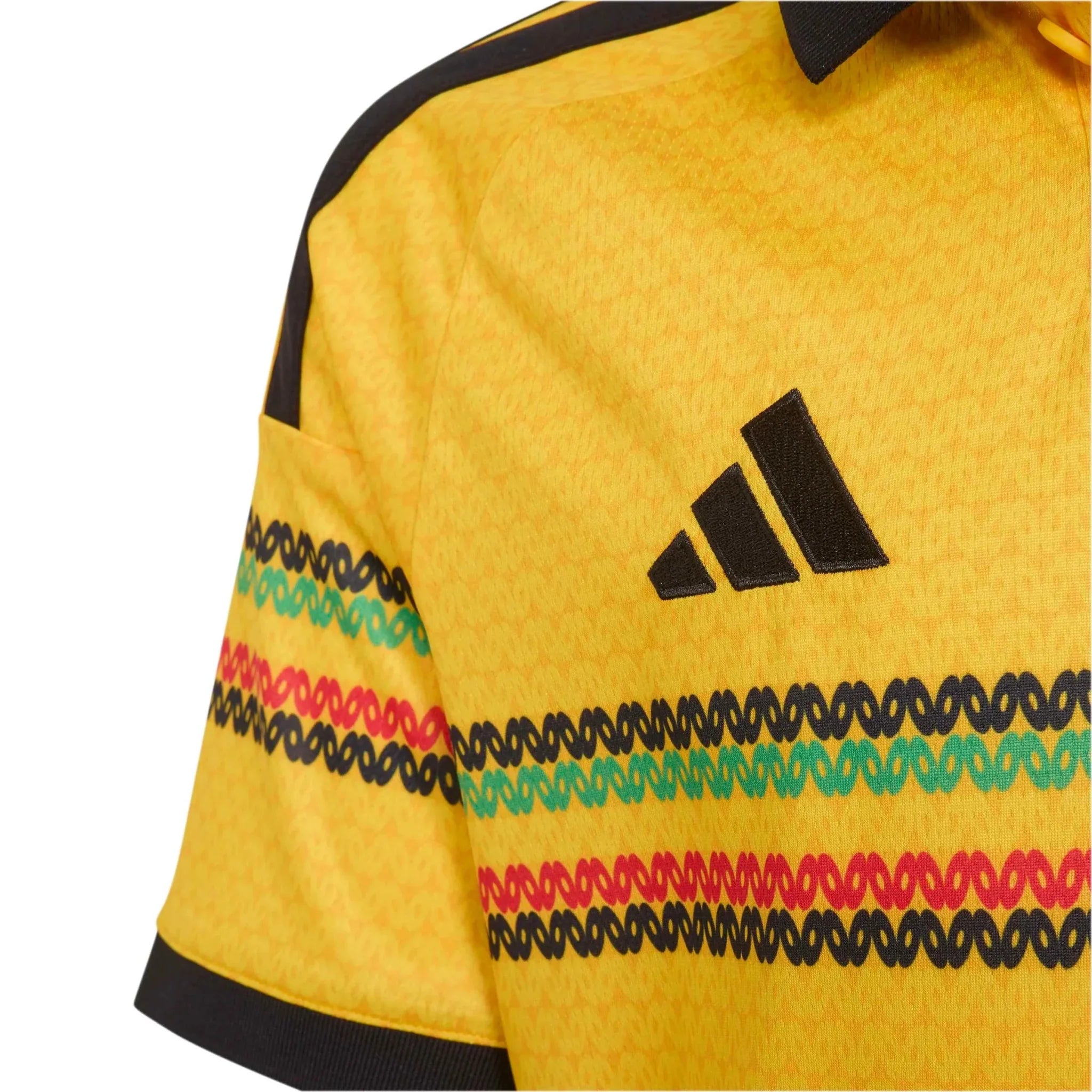 adidas 2026 Jamaica Youth Stadium Home Soccer Jersey 4