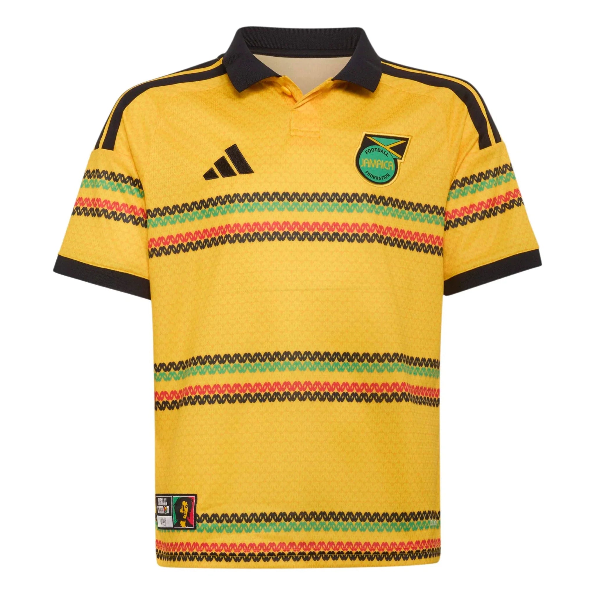 adidas 2026 Jamaica Youth Stadium Home Soccer Jersey 1