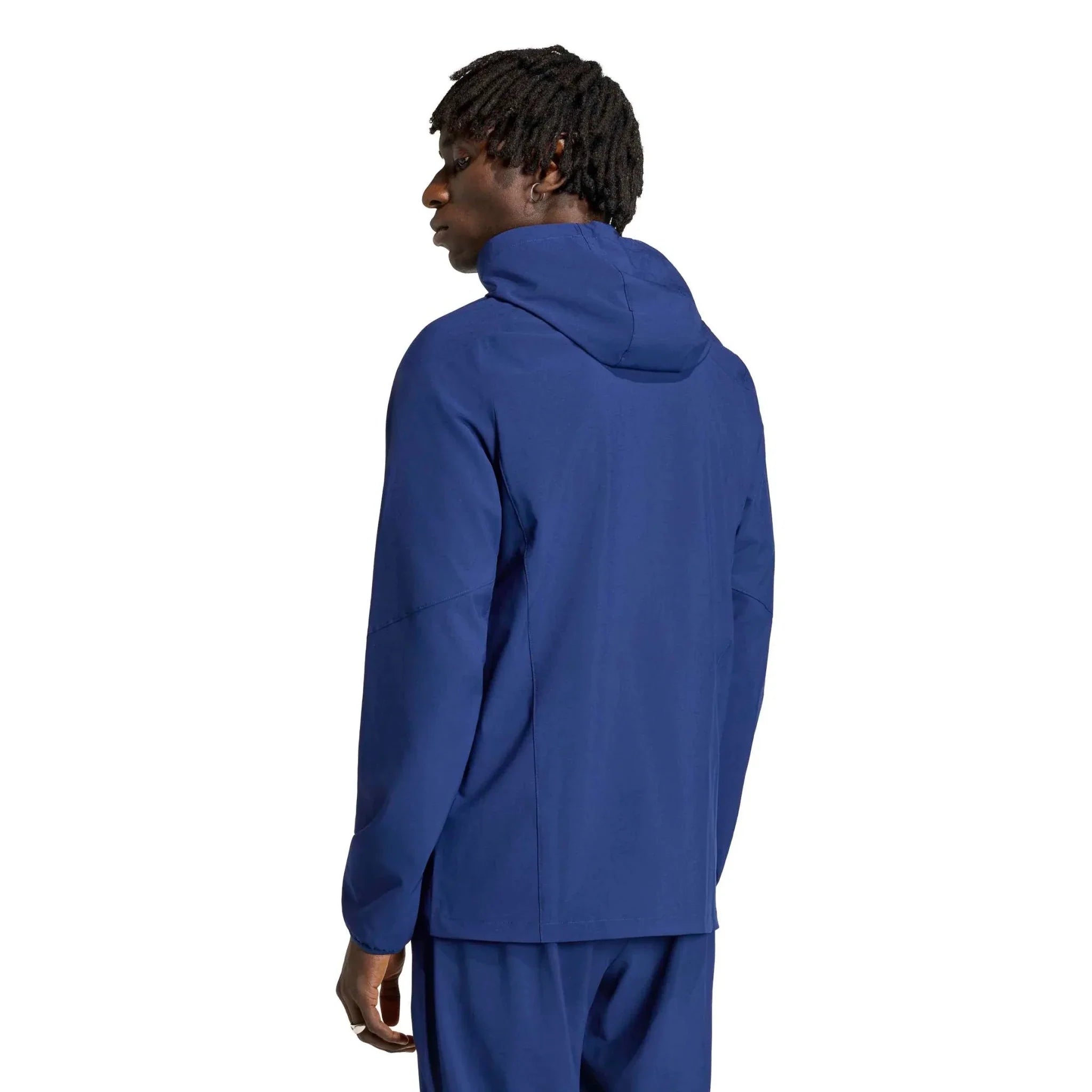 adidas 2026 LA Galaxy Men's Travel Full-Zip Windbreaker 3