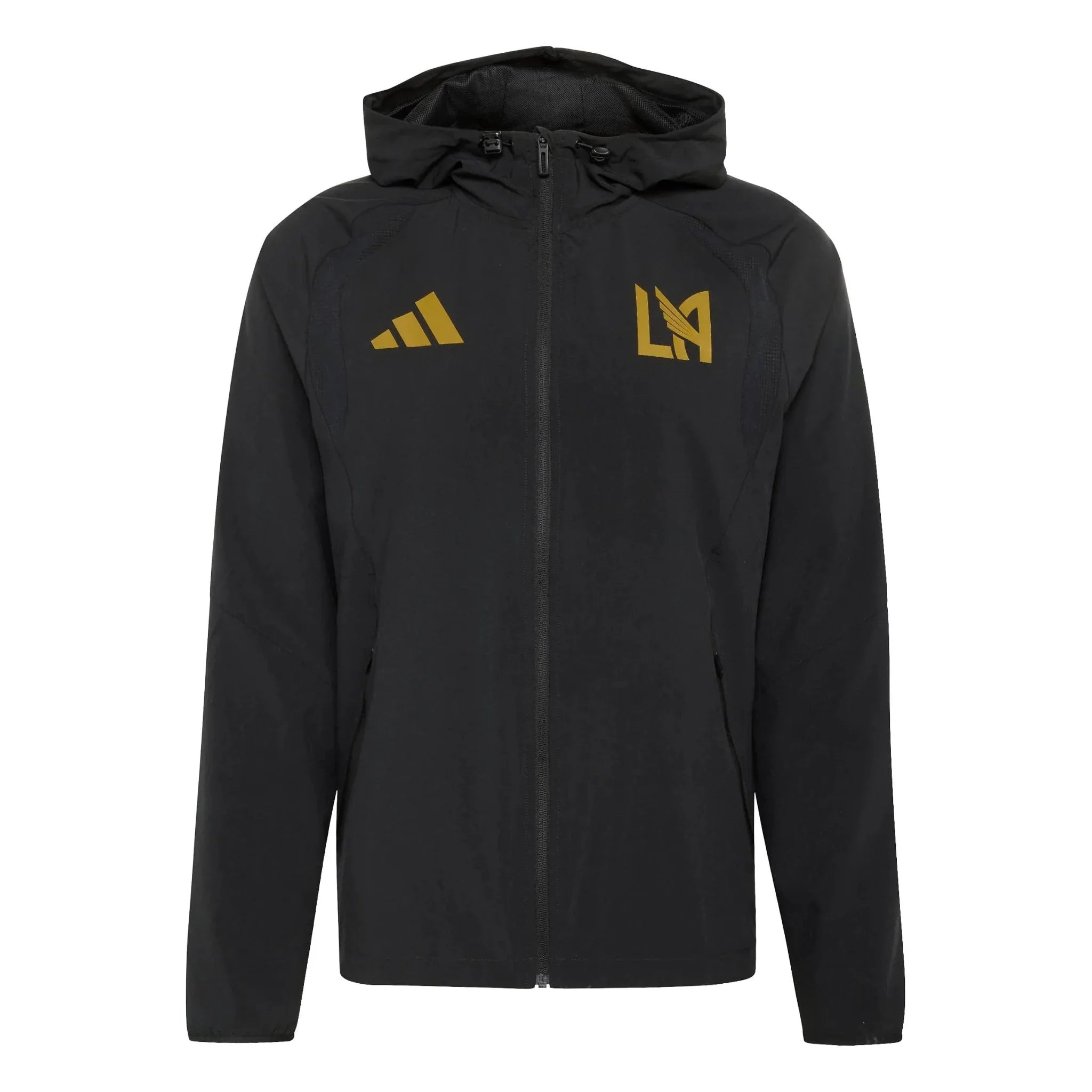 adidas 2026 LAFC Men's Travel Full-Zip Windbreaker 1