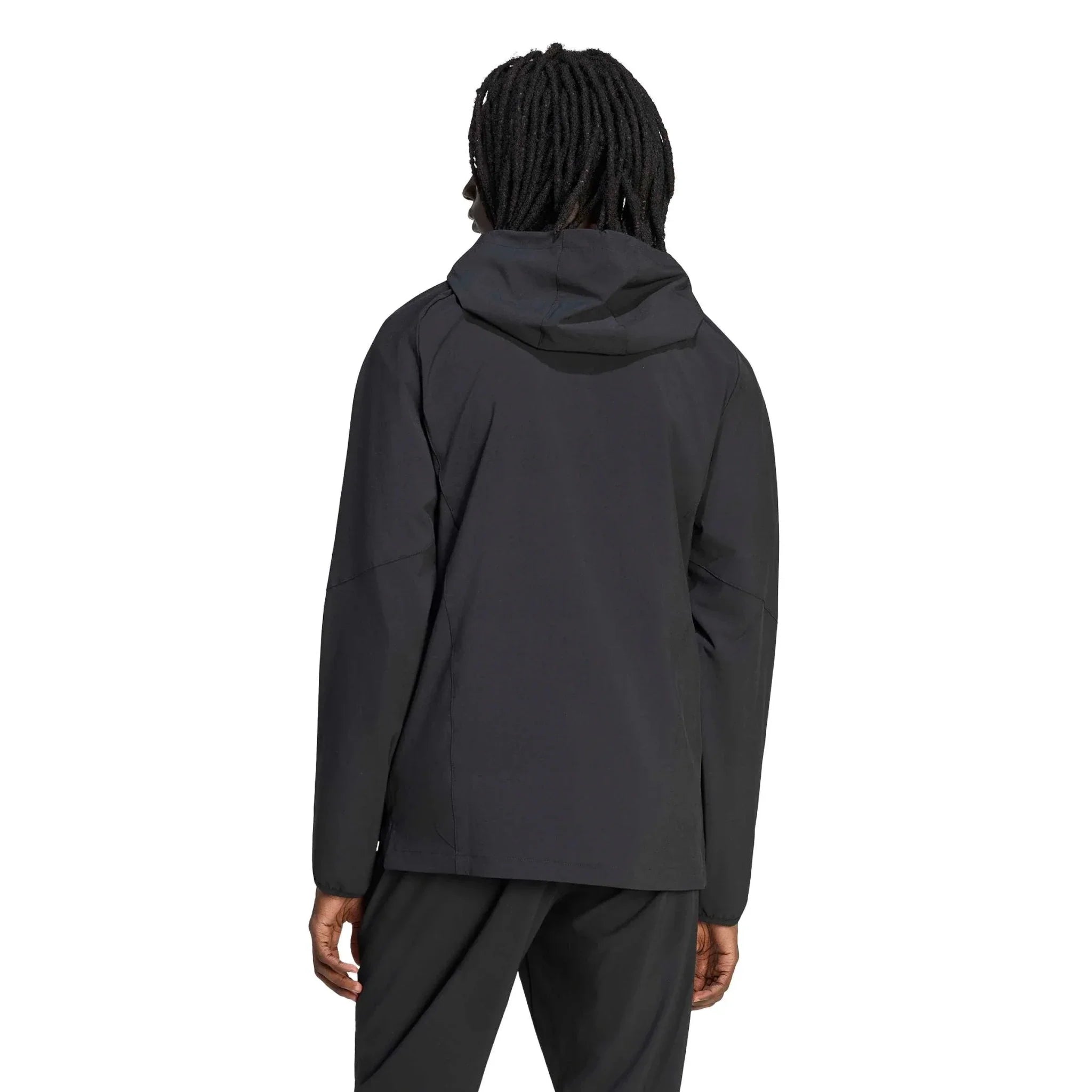 adidas 2026 LAFC Men's Travel Full-Zip Windbreaker 3