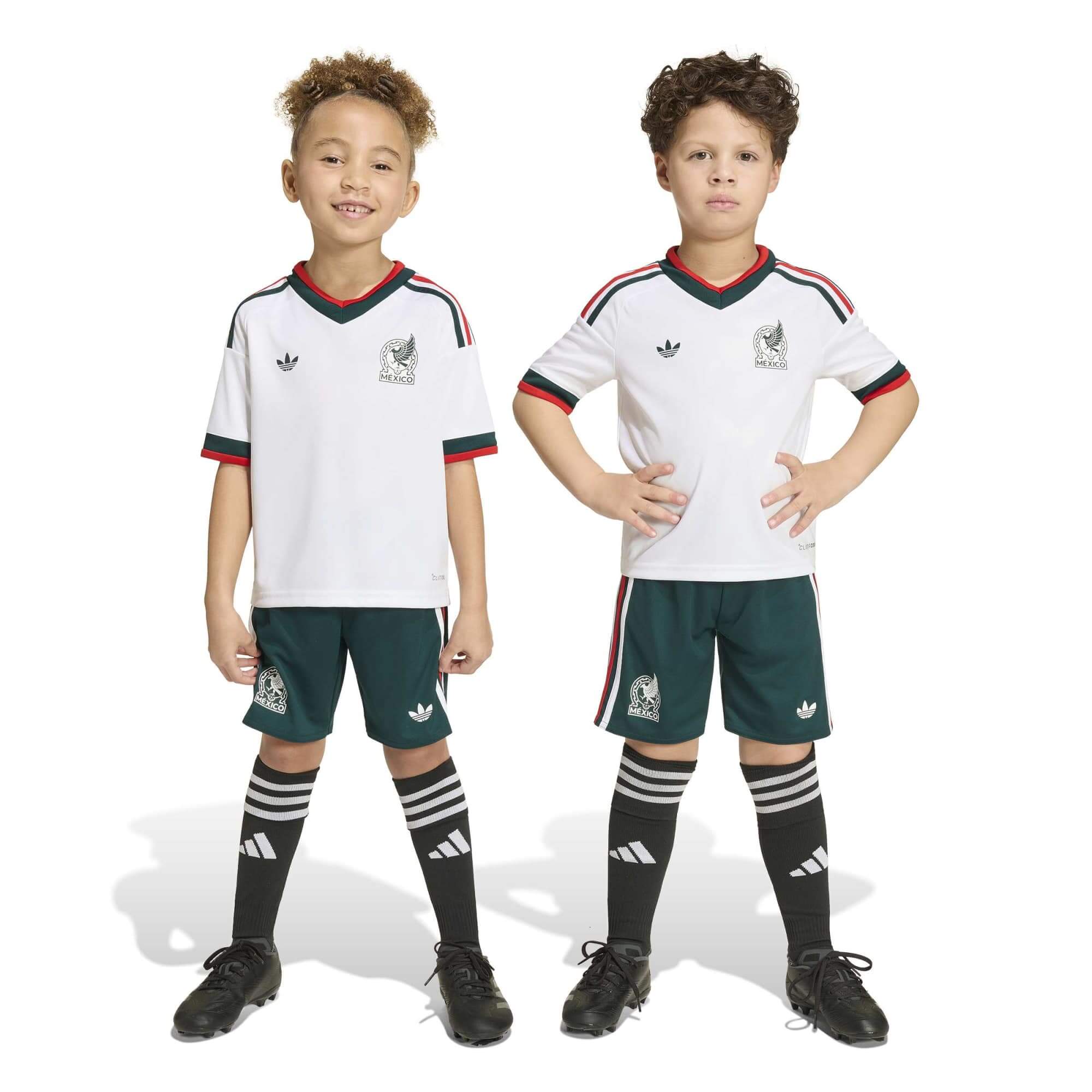 adidas 2026 Mexico Kid's Away Mini Kit 12