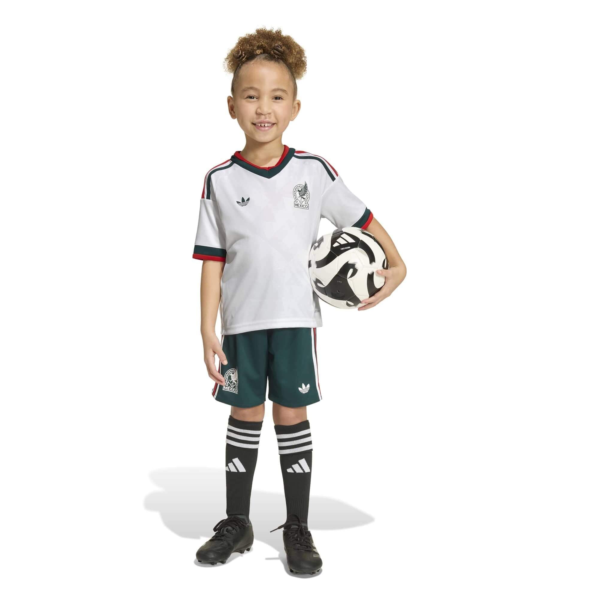 adidas 2026 Mexico Kid's Away Mini Kit 10