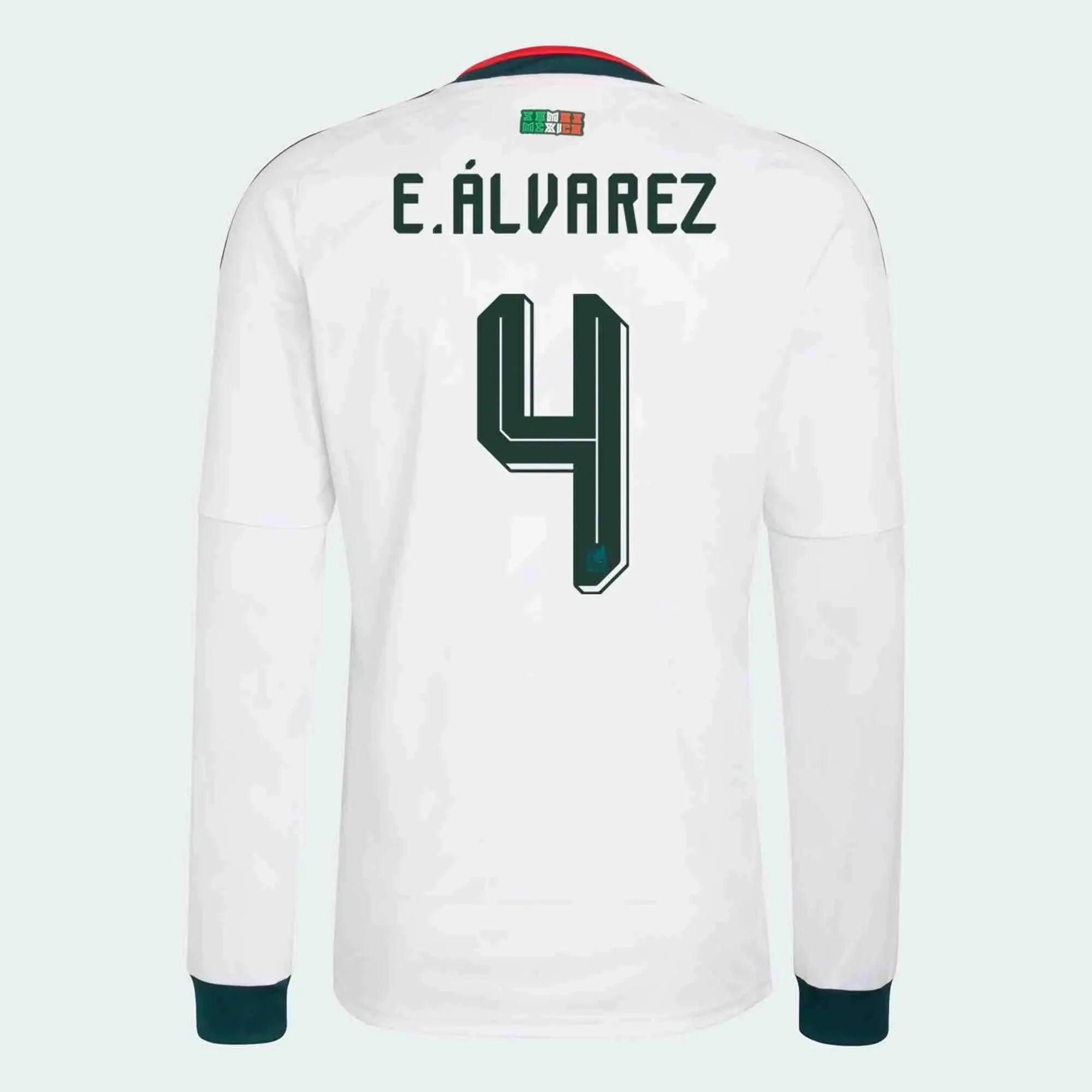 adidas 2026 Mexico Men's Authentic Away Long-Sleeve Soccer Jersey 7