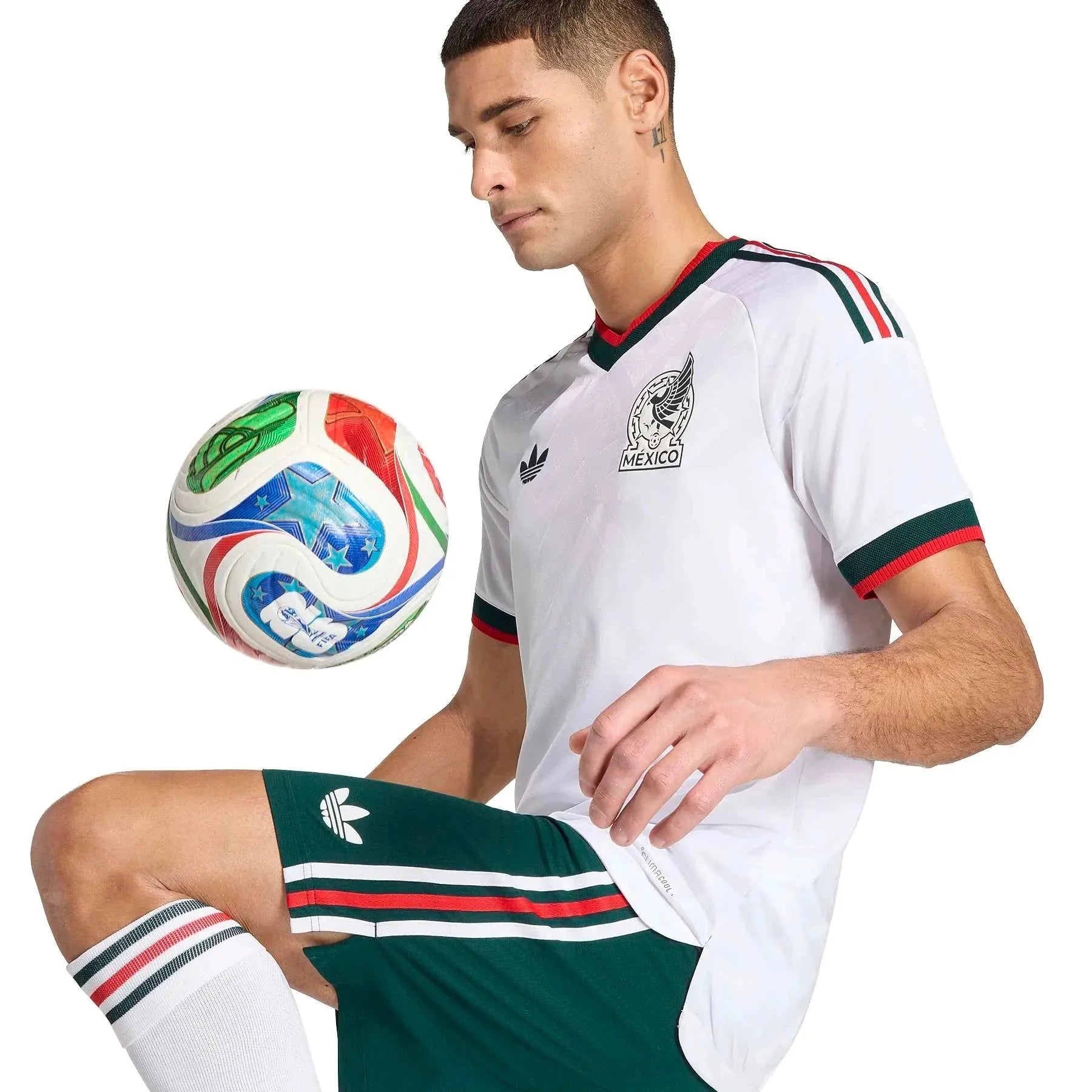 adidas 2026 Mexico Men's Authentic Away Soccer Jersey 5