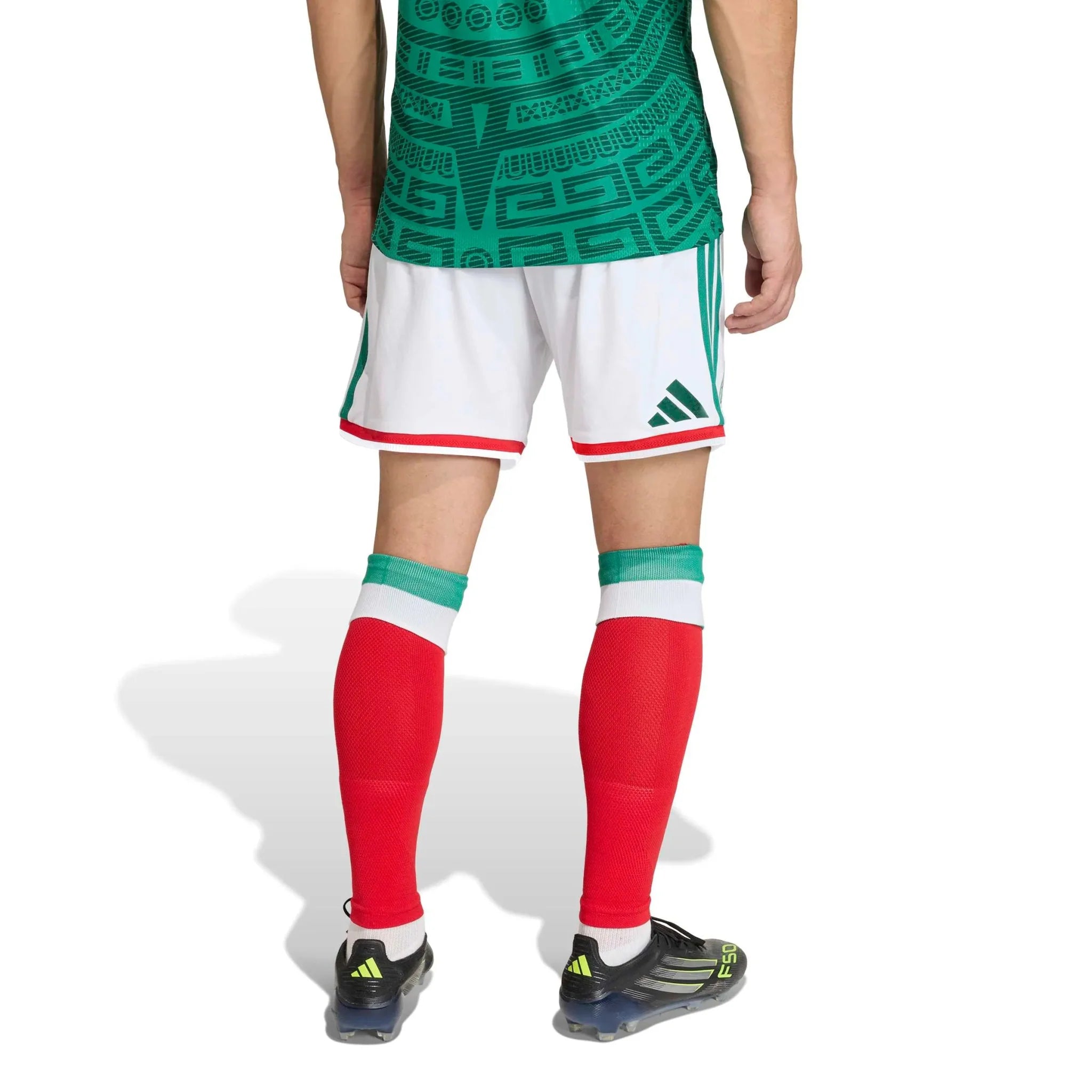 adidas 2026 Mexico Men's Authentic Home Shorts 3