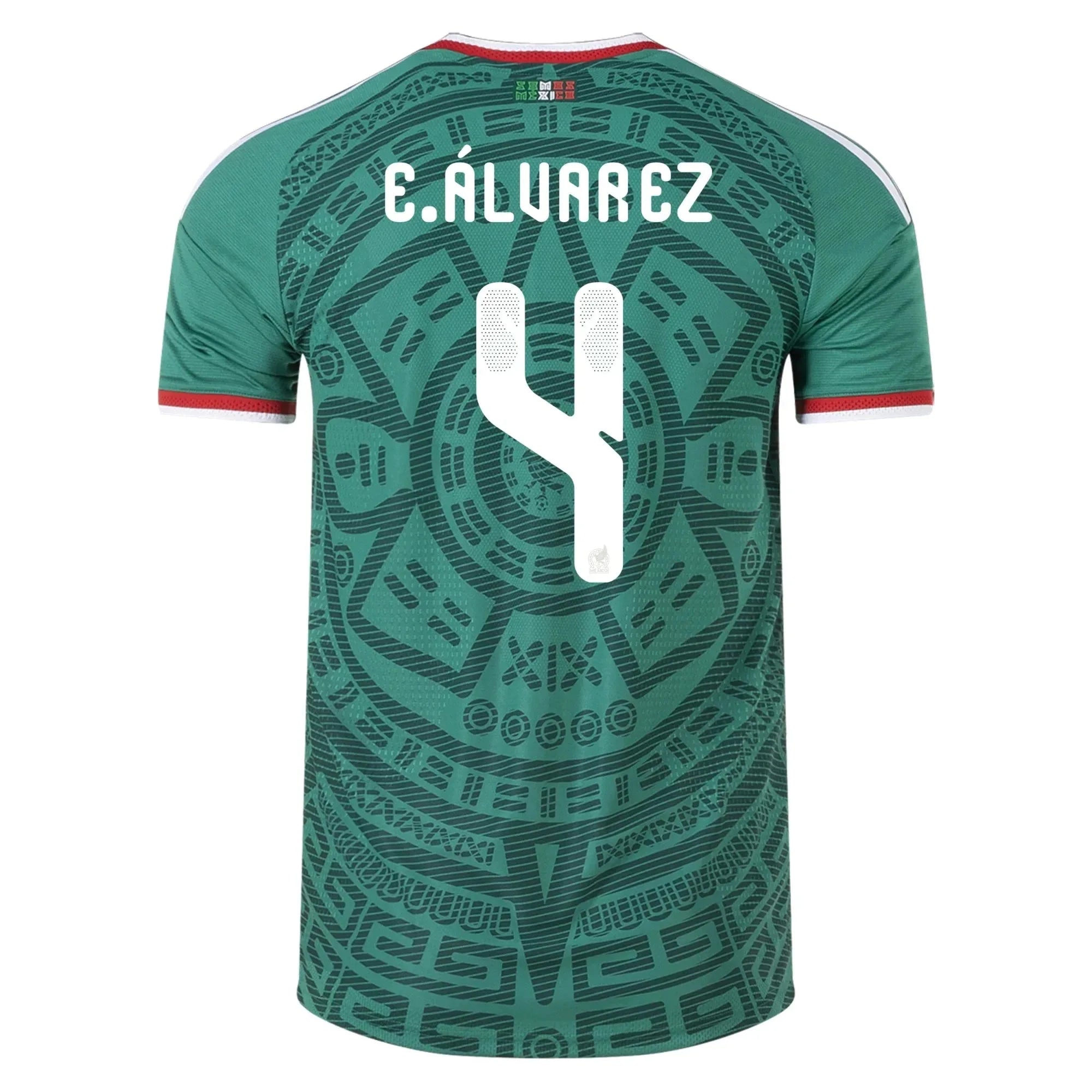 adidas 2026 Mexico Men's Authentic Home Soccer Jersey 11