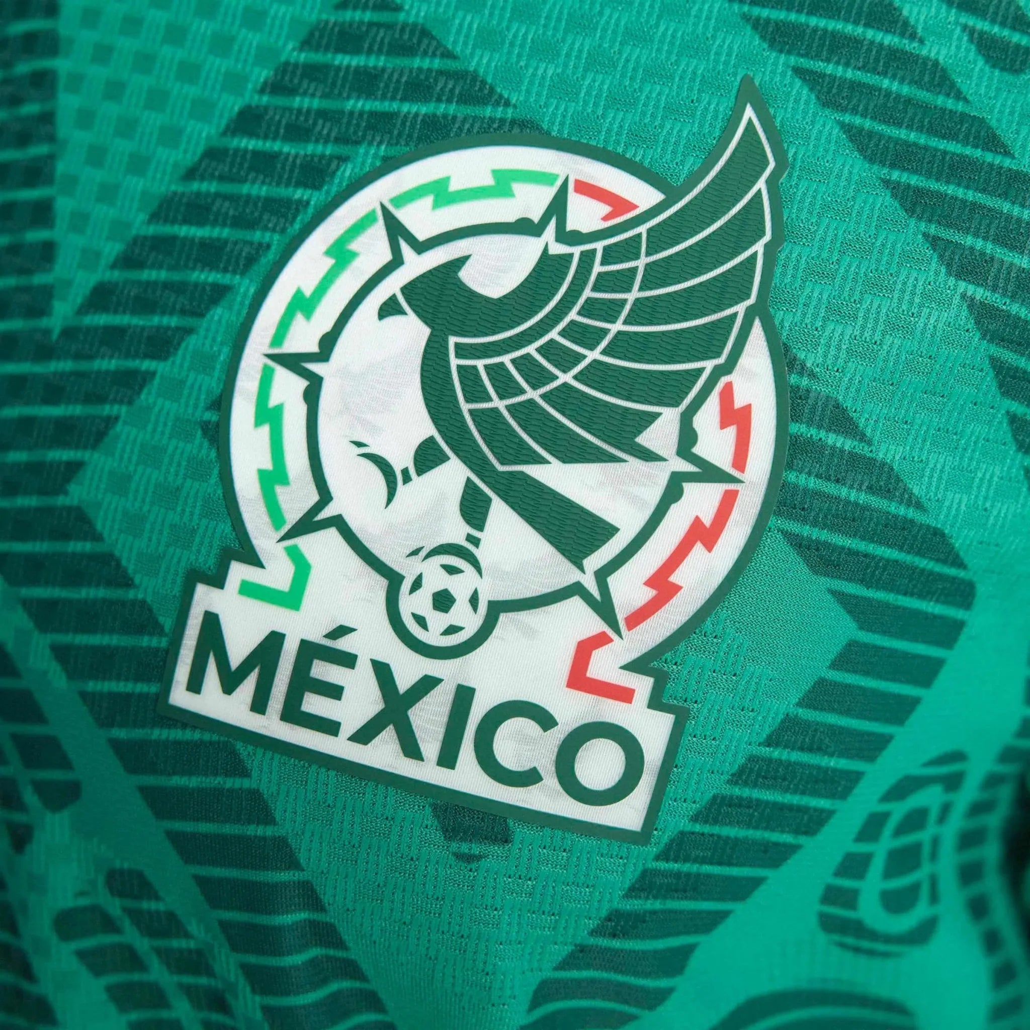 adidas 2026 Mexico Men's Authentic Home Soccer Jersey 7