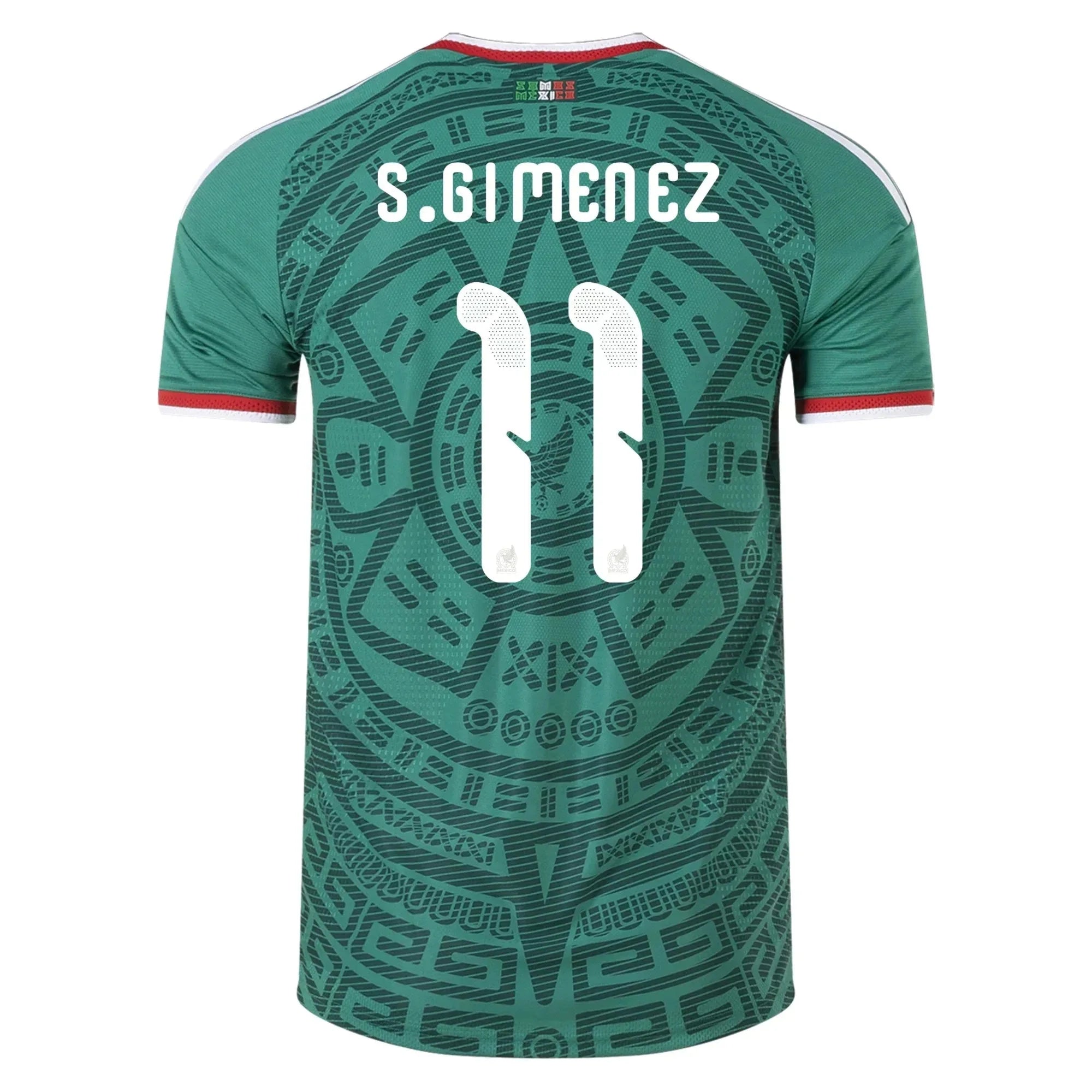 adidas 2026 Mexico Men's Authentic Home Soccer Jersey 13