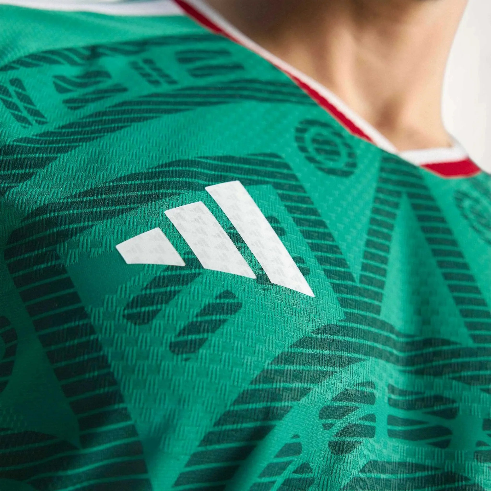 adidas 2026 Mexico Men's Authentic Home Soccer Jersey 6
