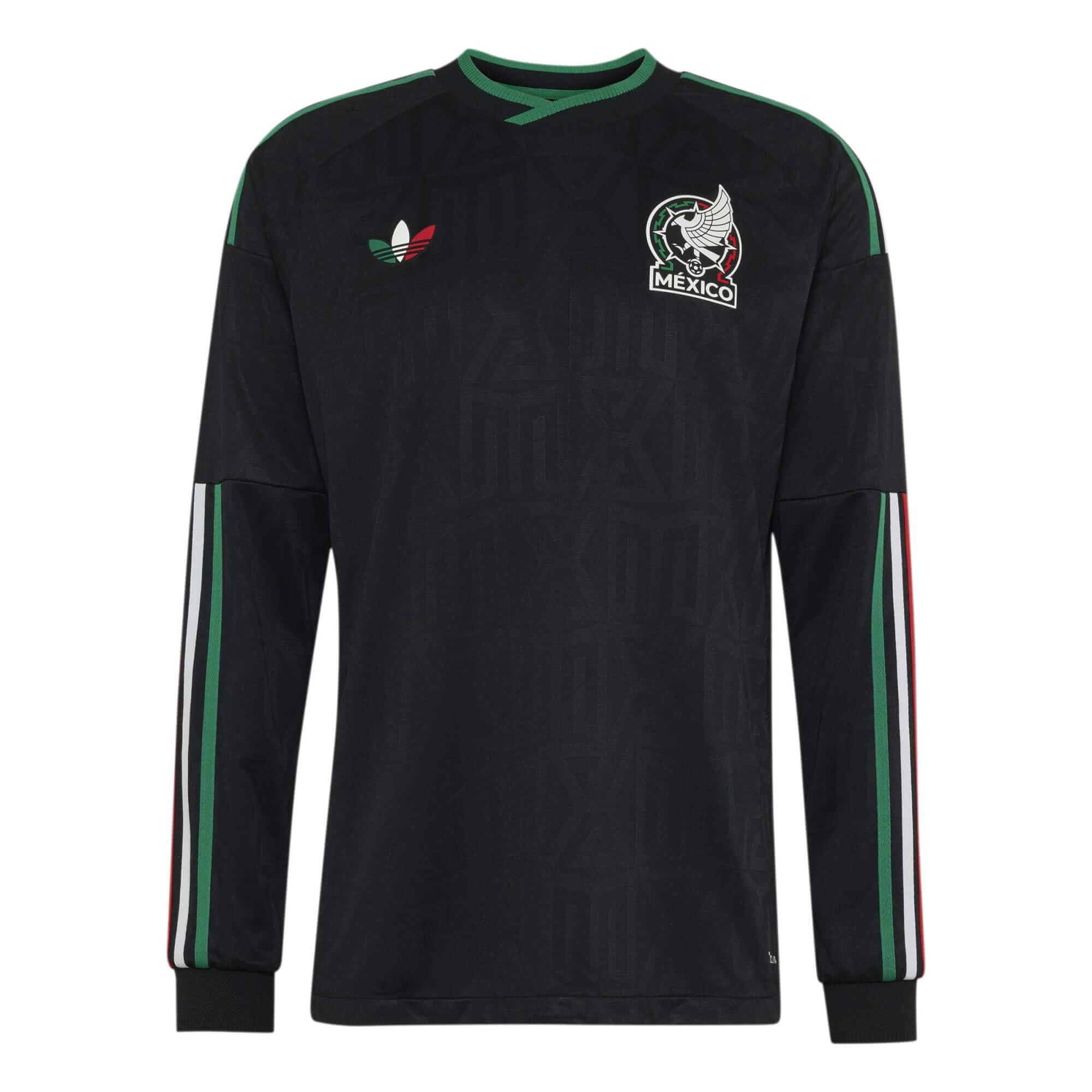 adidas 2026 Mexico Men's Authentic Third Long-Sleeve Soccer Jersey 1