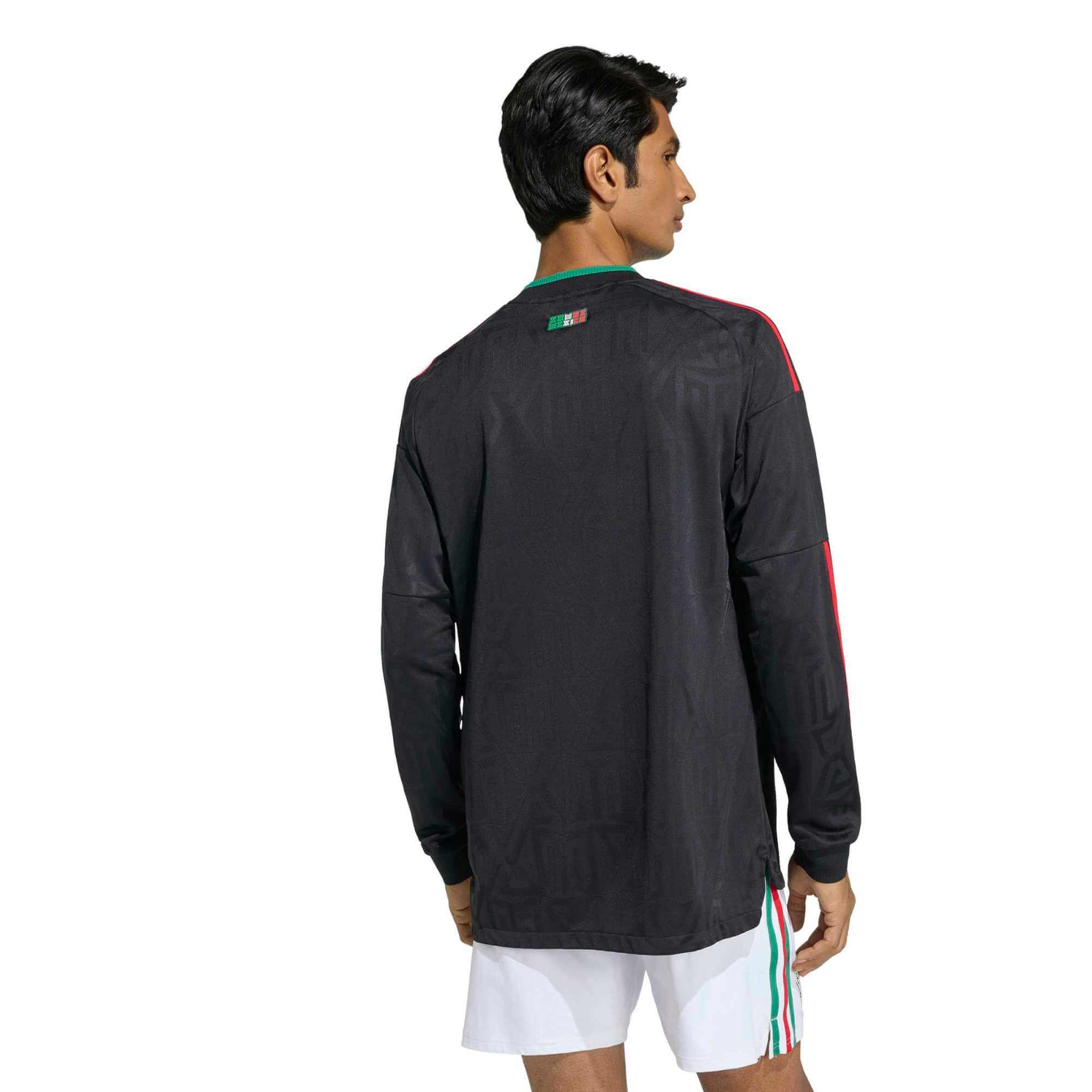 adidas 2026 Mexico Men's Authentic Third Long-Sleeve Soccer Jersey 4