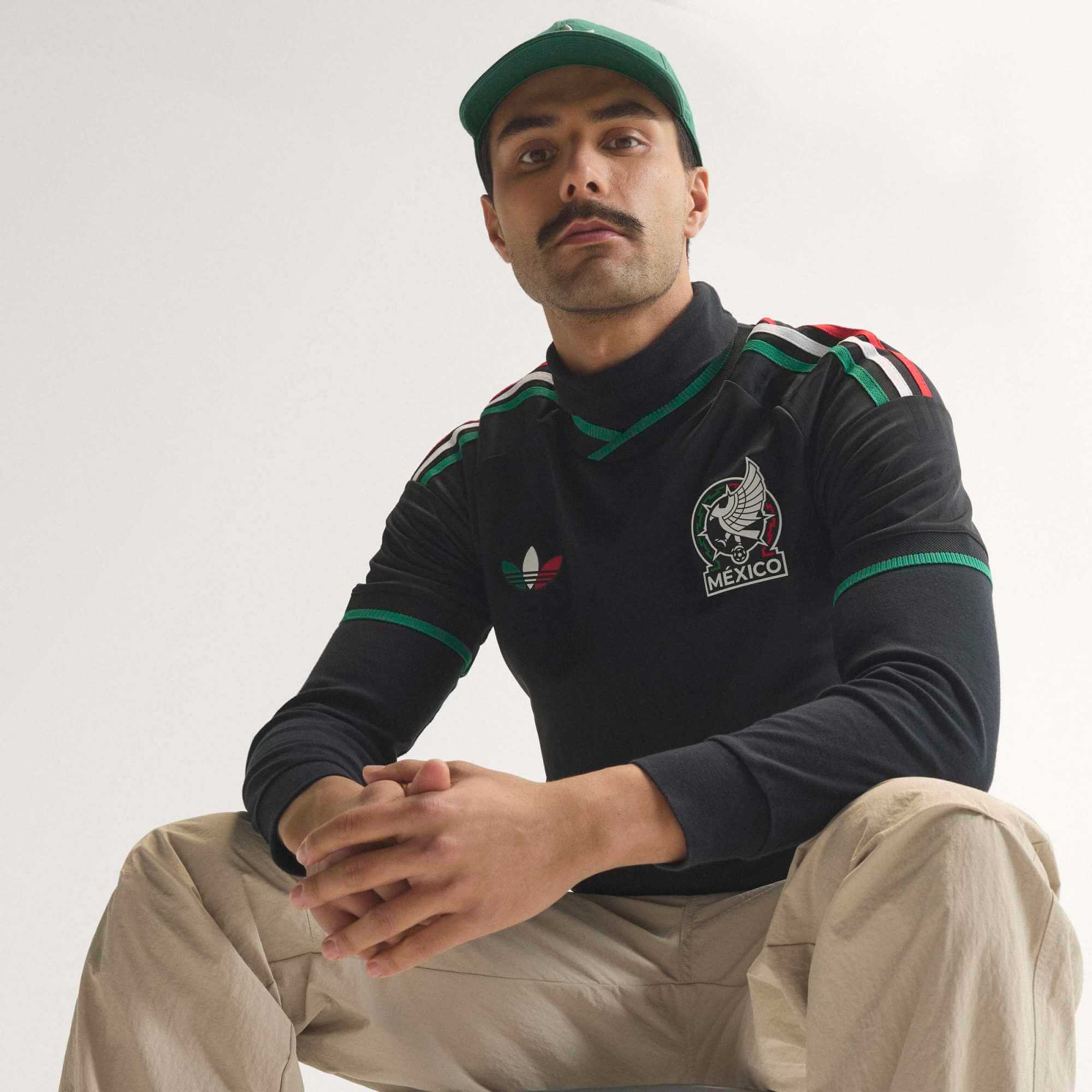 adidas 2026 Mexico Men's Authentic Third Soccer Jersey 5