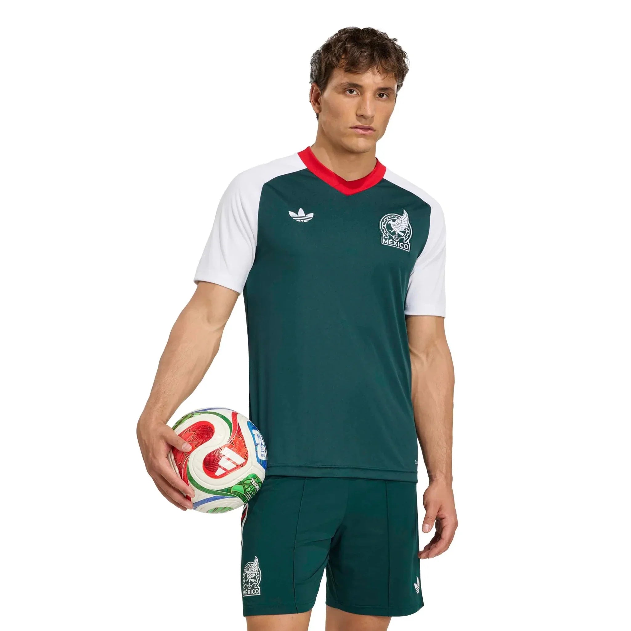 adidas 2026 Mexico Men's Away Pre-Match Soccer Jersey 3