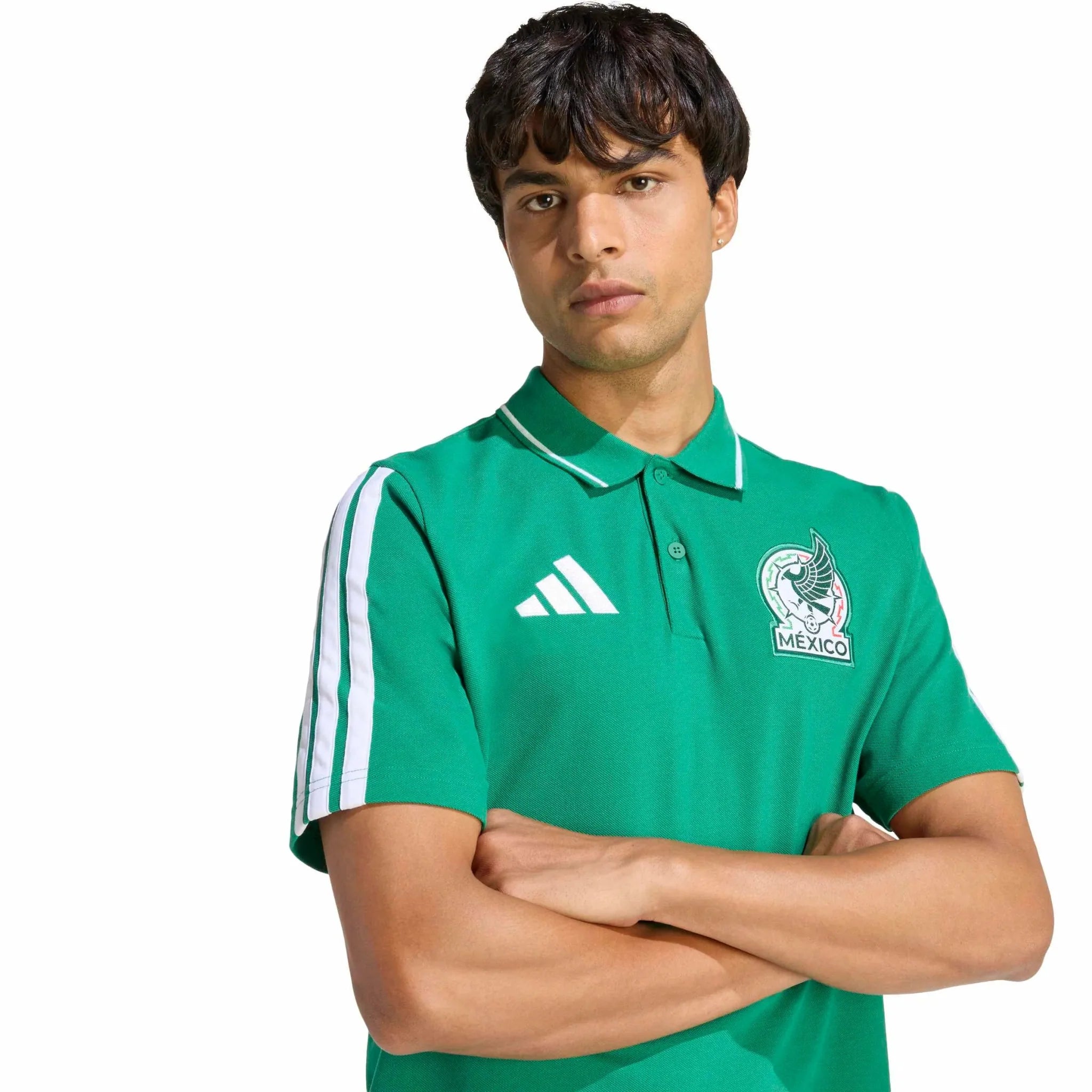 adidas 2026 Mexico Men's DNA Polo 4