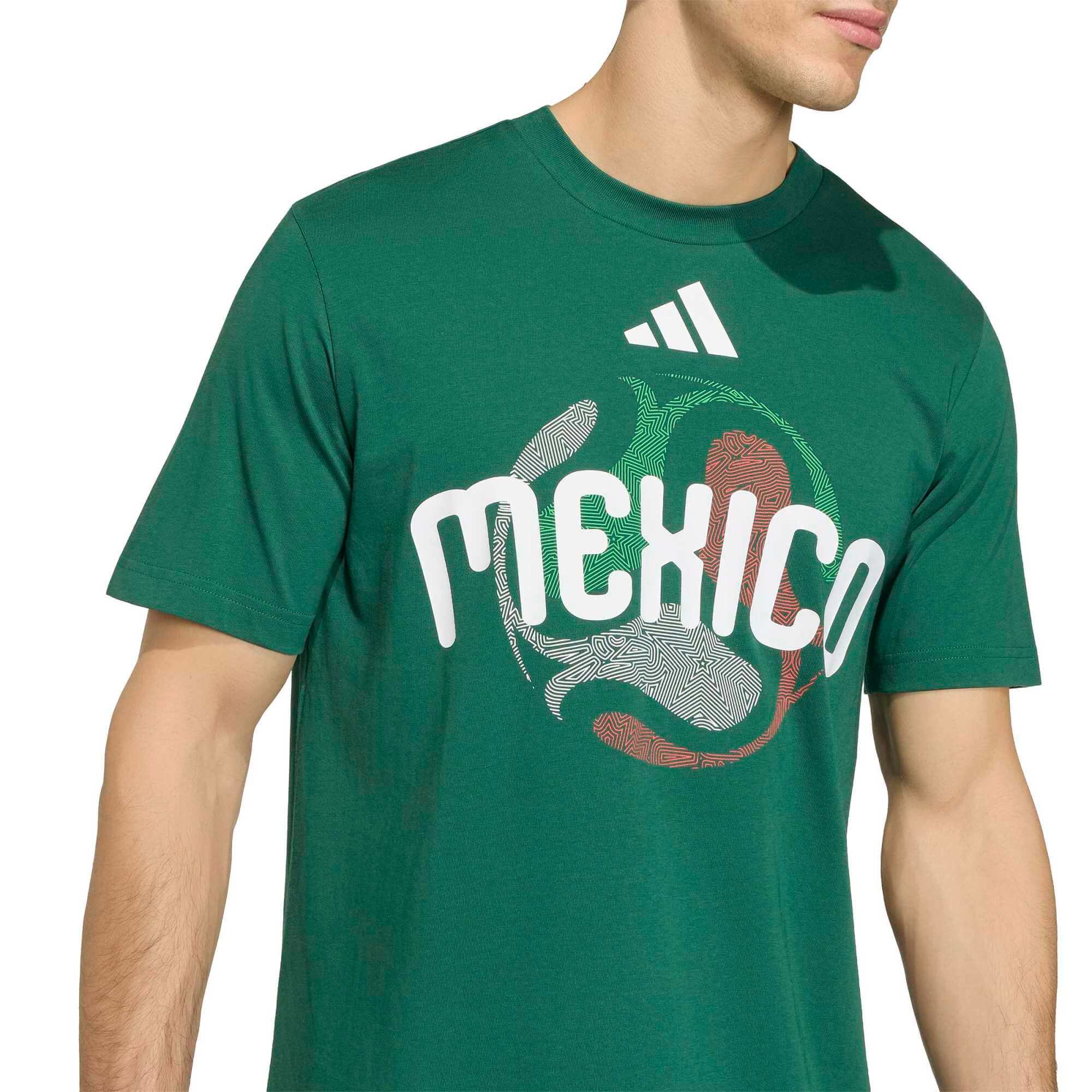 adidas 2026 Mexico Men's OLP Tee 4