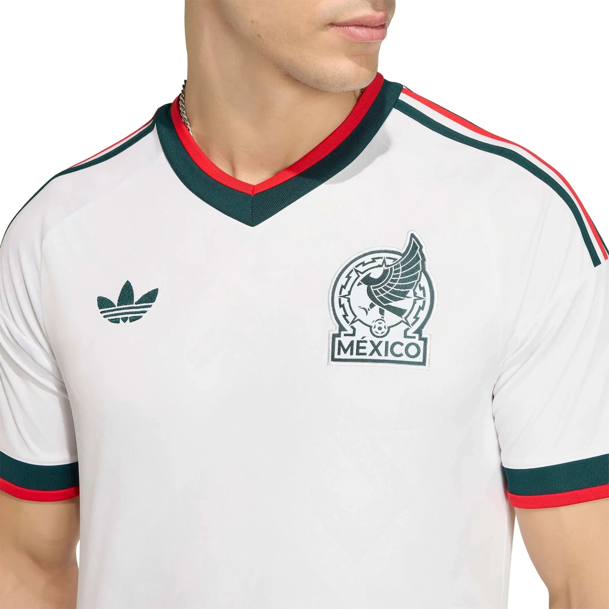 adidas 2026 Mexico Men's Stadium Away Soccer Jersey 5