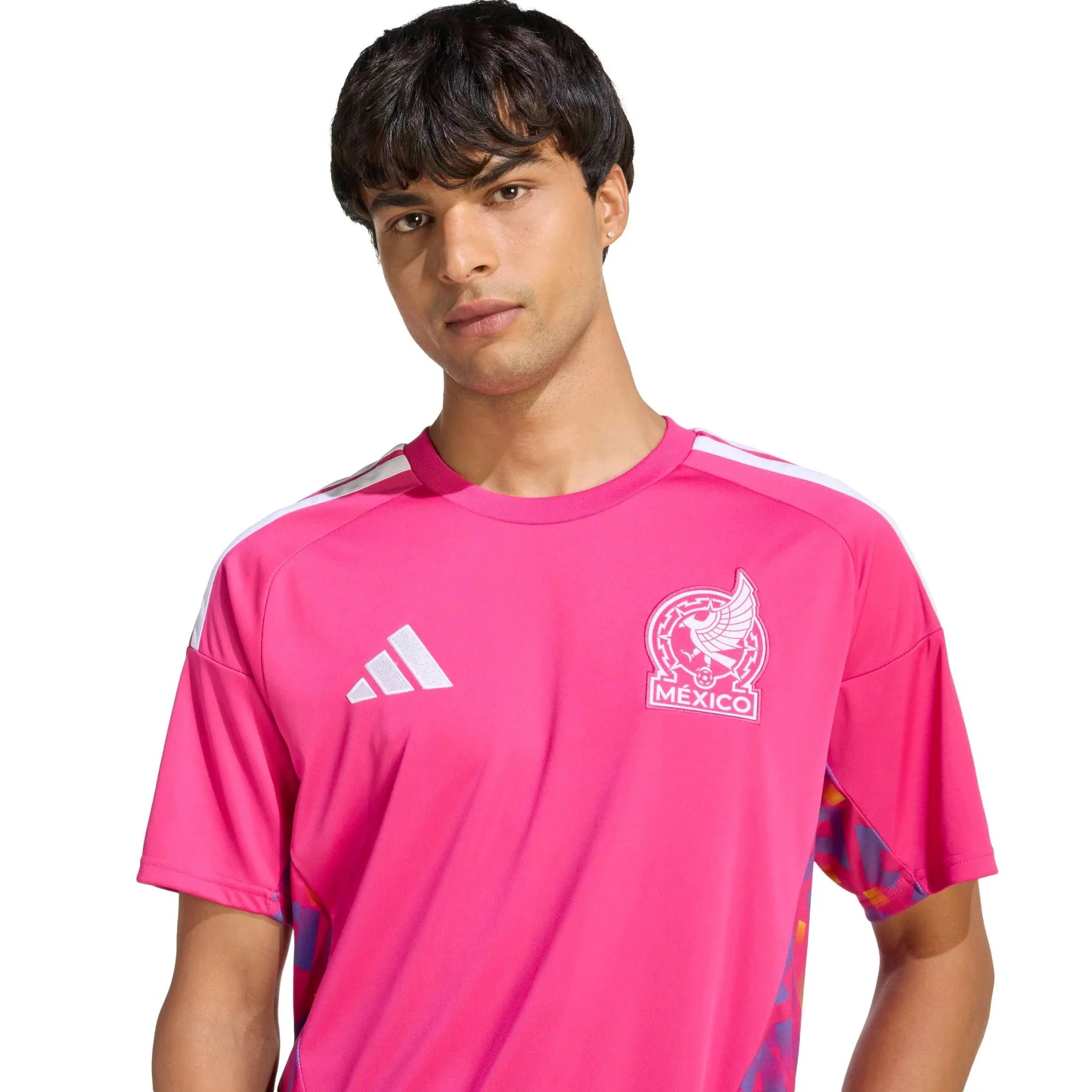 adidas 2026 Mexico Men's Stadium Home Goalkeeper Soccer Jersey 5