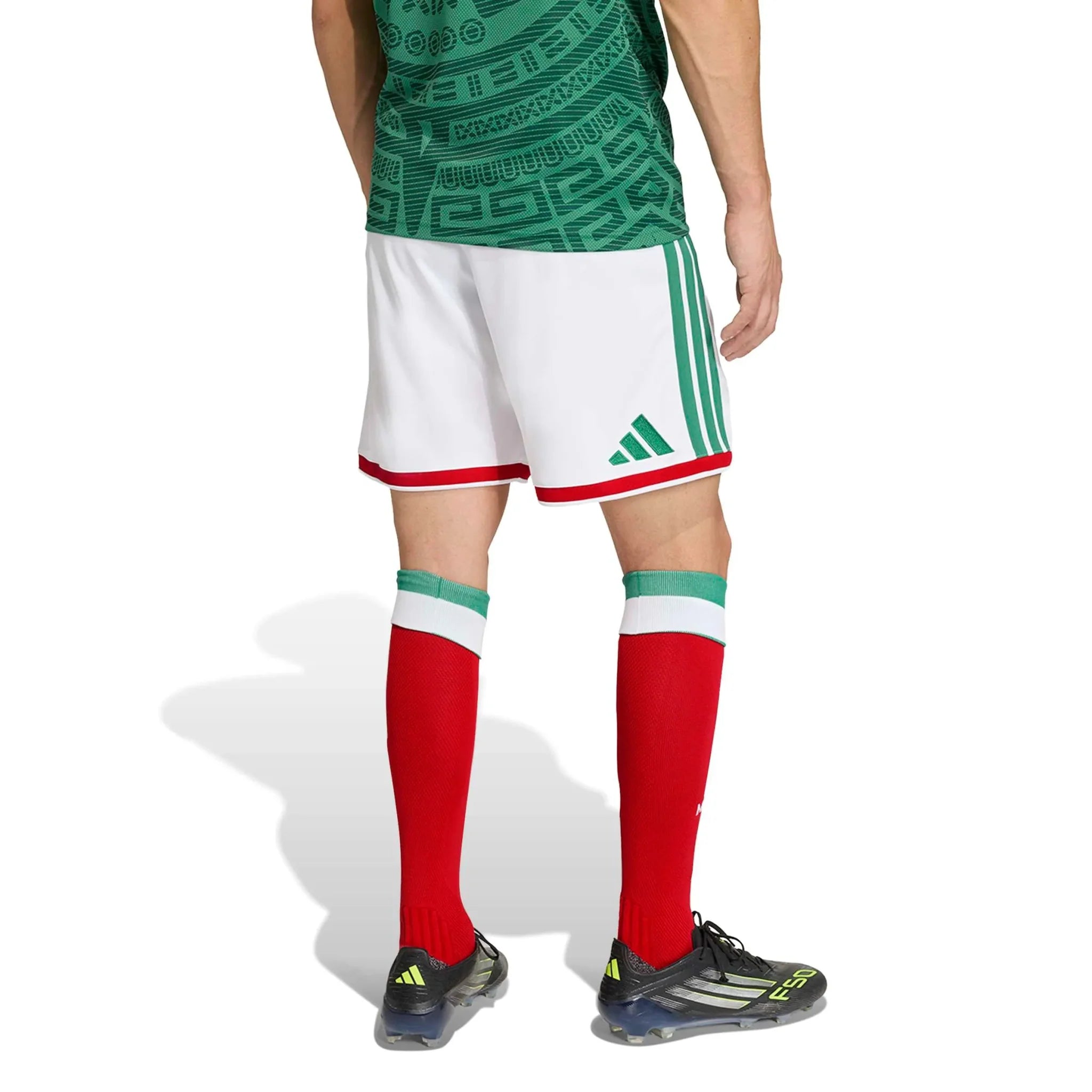 adidas 2026 Mexico Men's Stadium Home Shorts 3