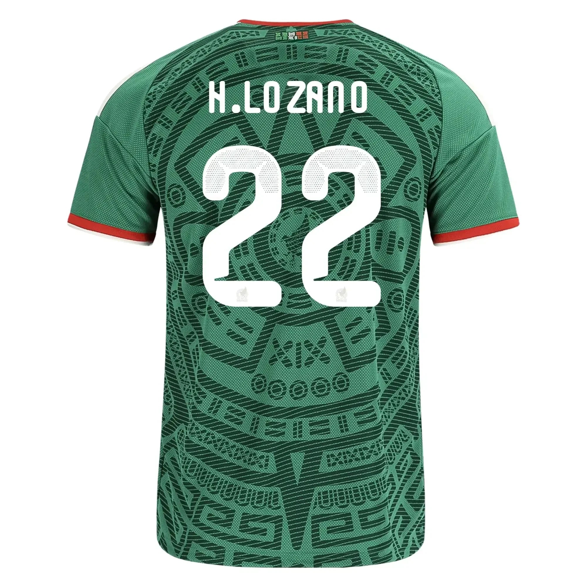 adidas 2026 Mexico Men's Stadium Home Soccer Jersey 6
