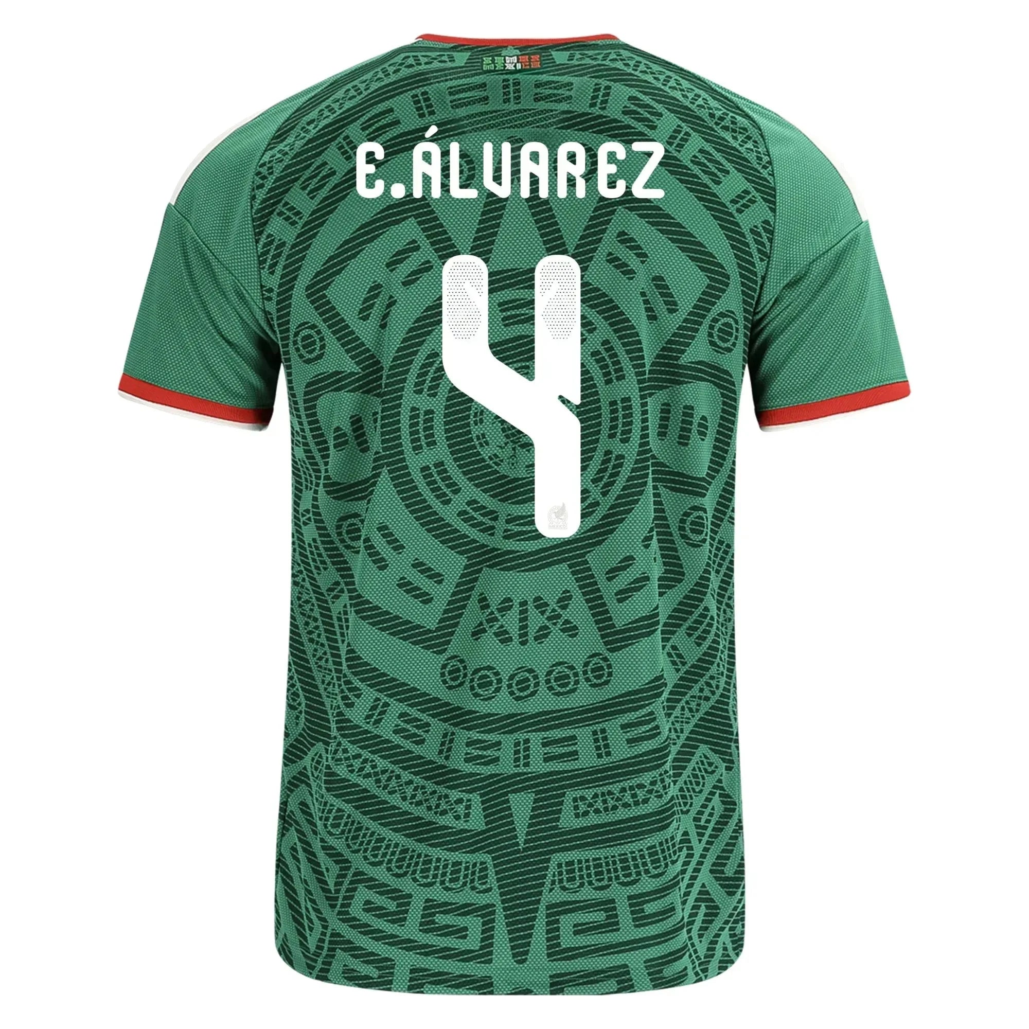 adidas 2026 Mexico Men's Authentic Home Soccer Jersey 18