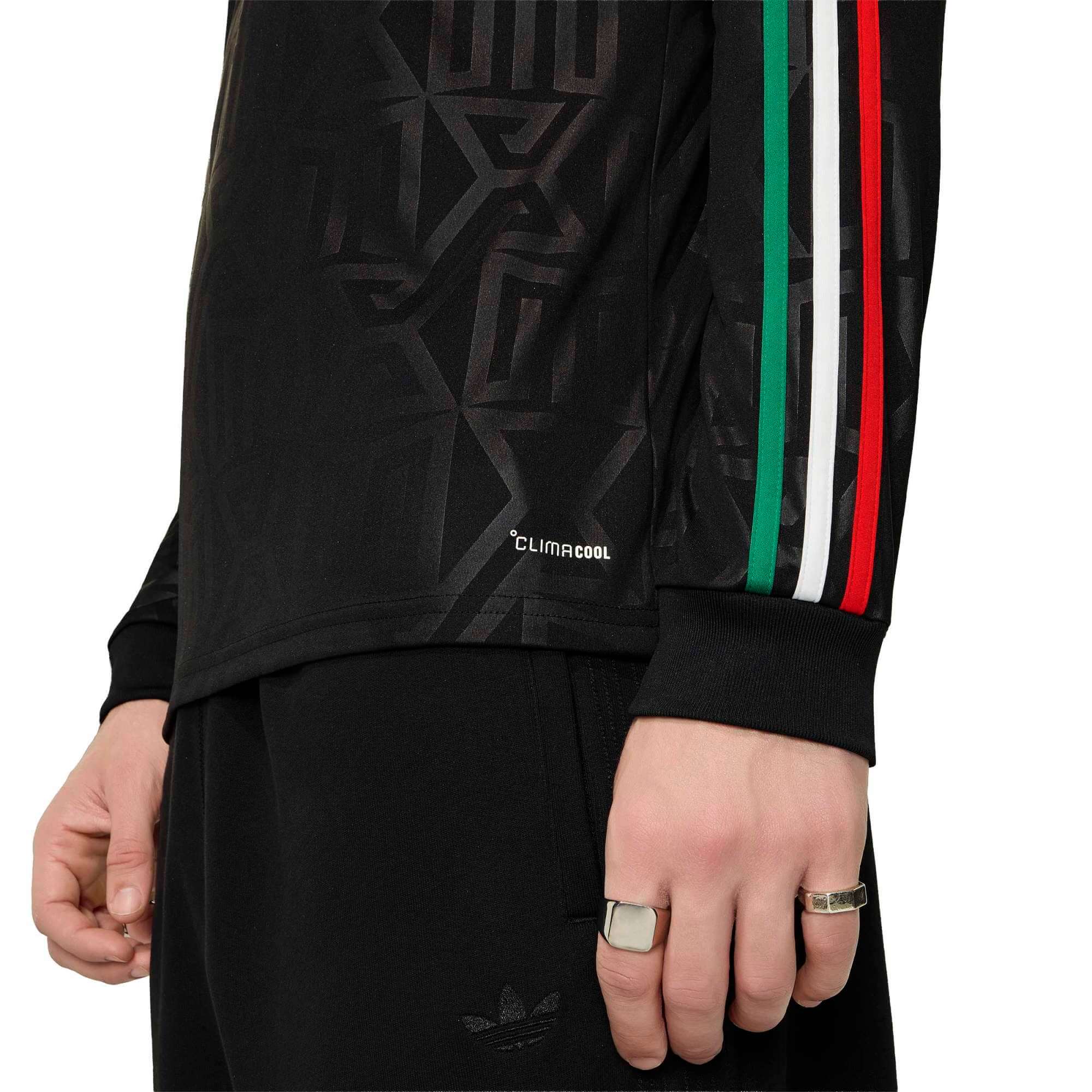 adidas 2026 Mexico Men's Stadium Third Long-Sleeve Soccer Jersey 6