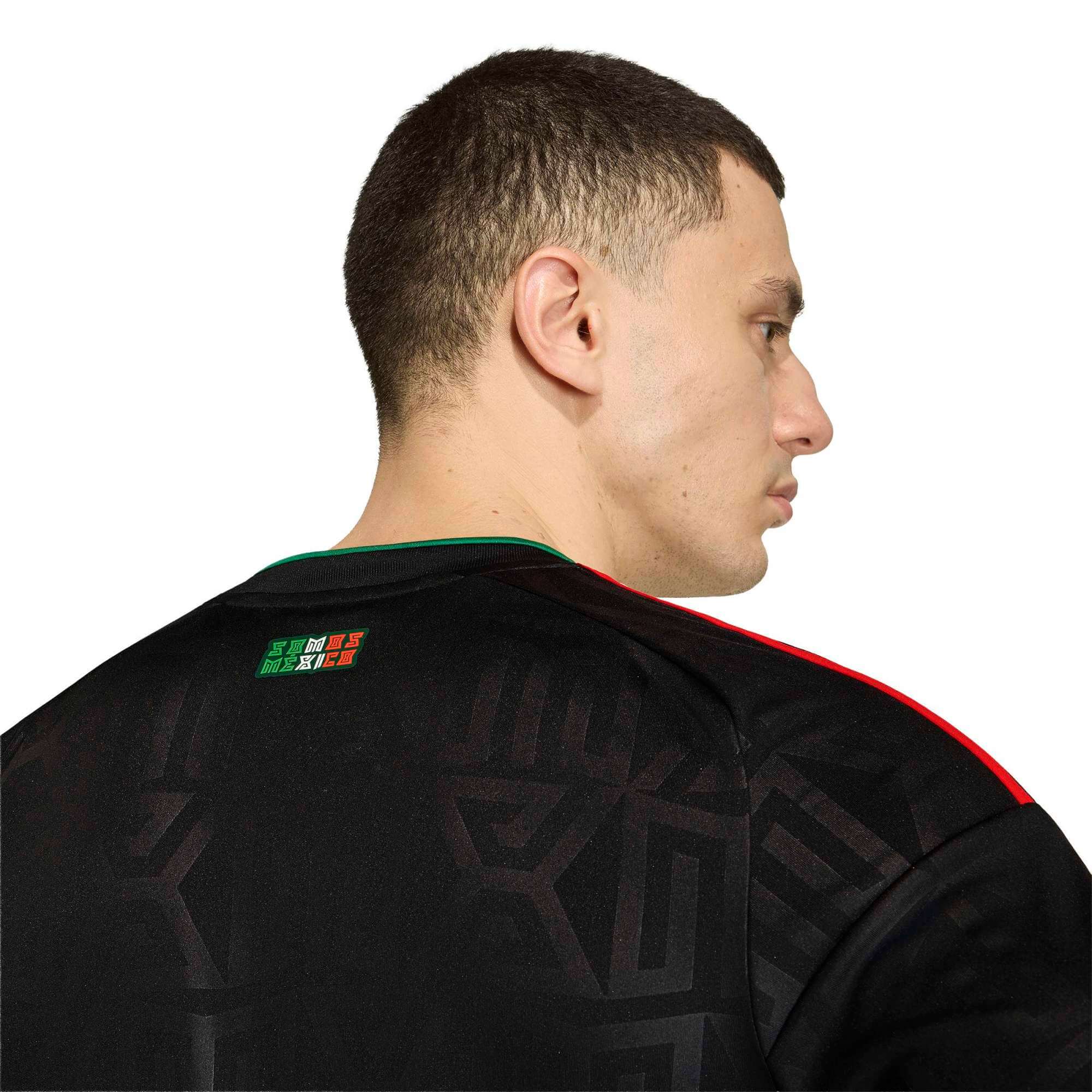 adidas 2026 Mexico Men's Stadium Third Long-Sleeve Soccer Jersey 5