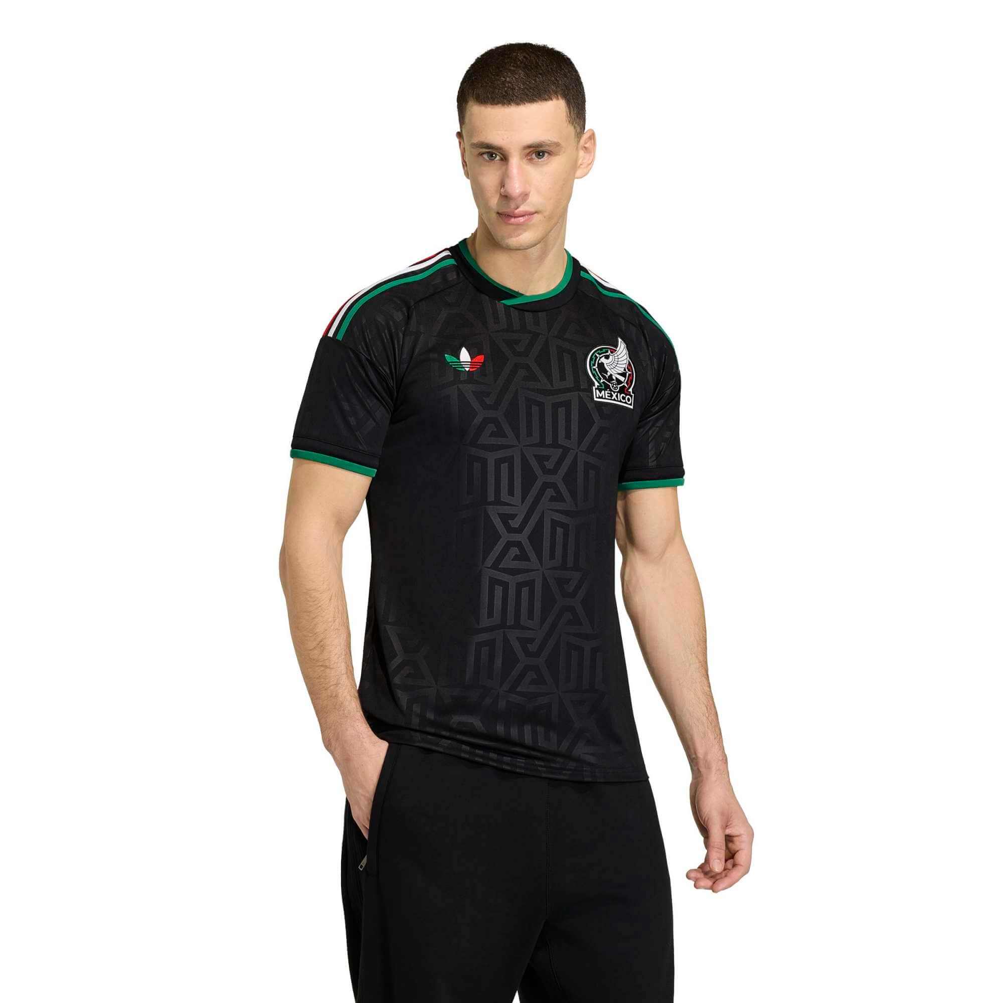 adidas 2026 Mexico Men's Stadium Third Soccer Jersey 3
