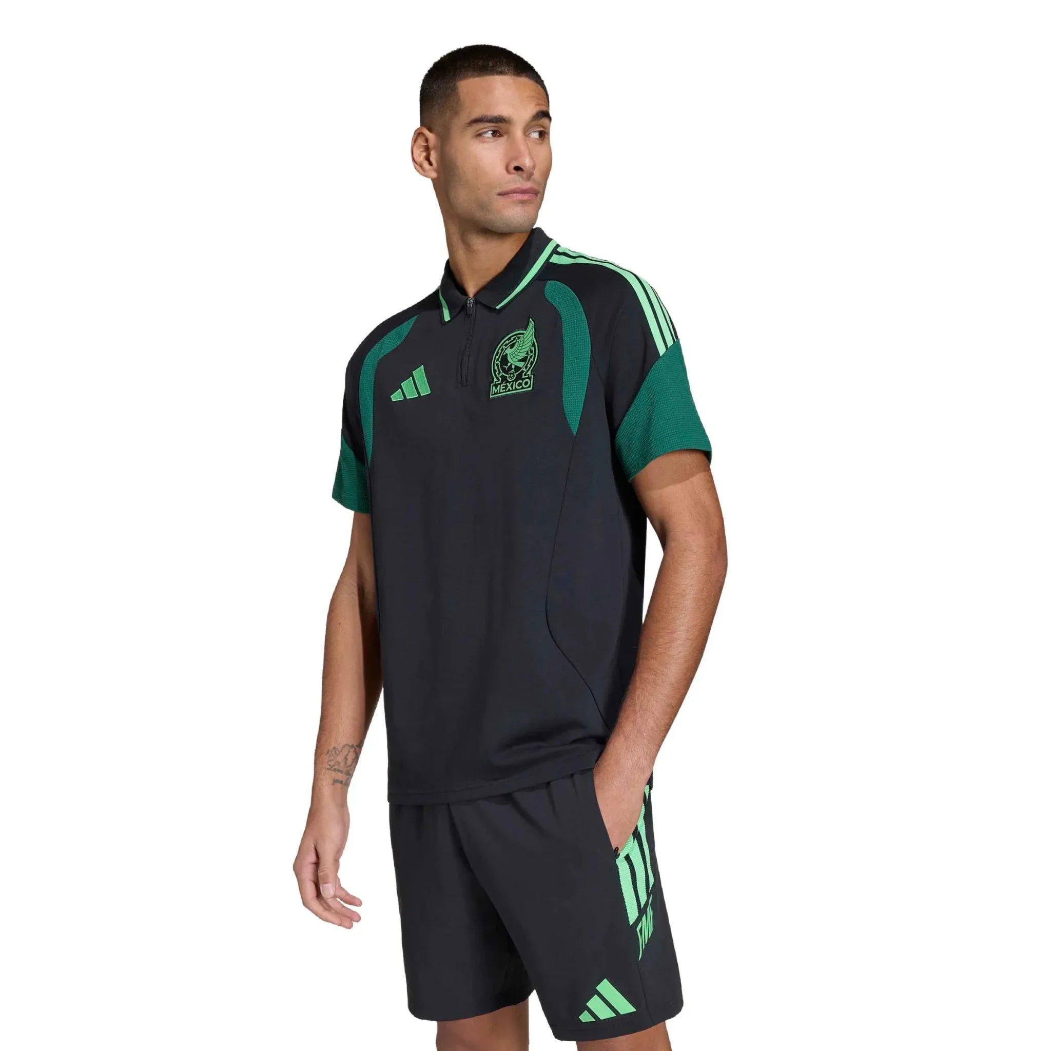 adidas 2026 Mexico Men's Tiro Polo Shirt 2