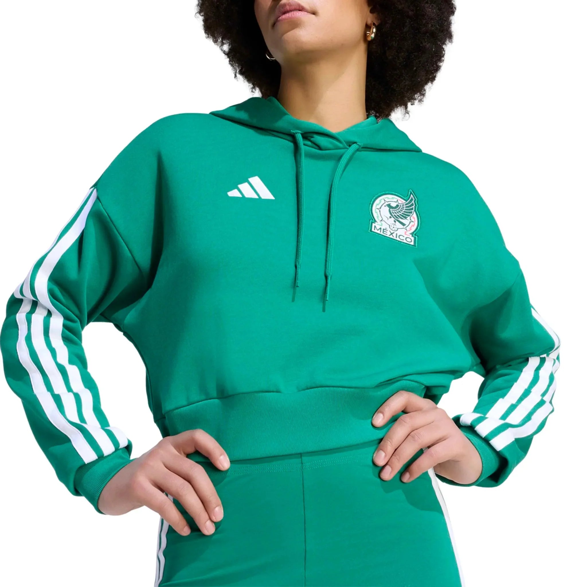 adidas 2026 Mexico Women's DNA Hoodie 4