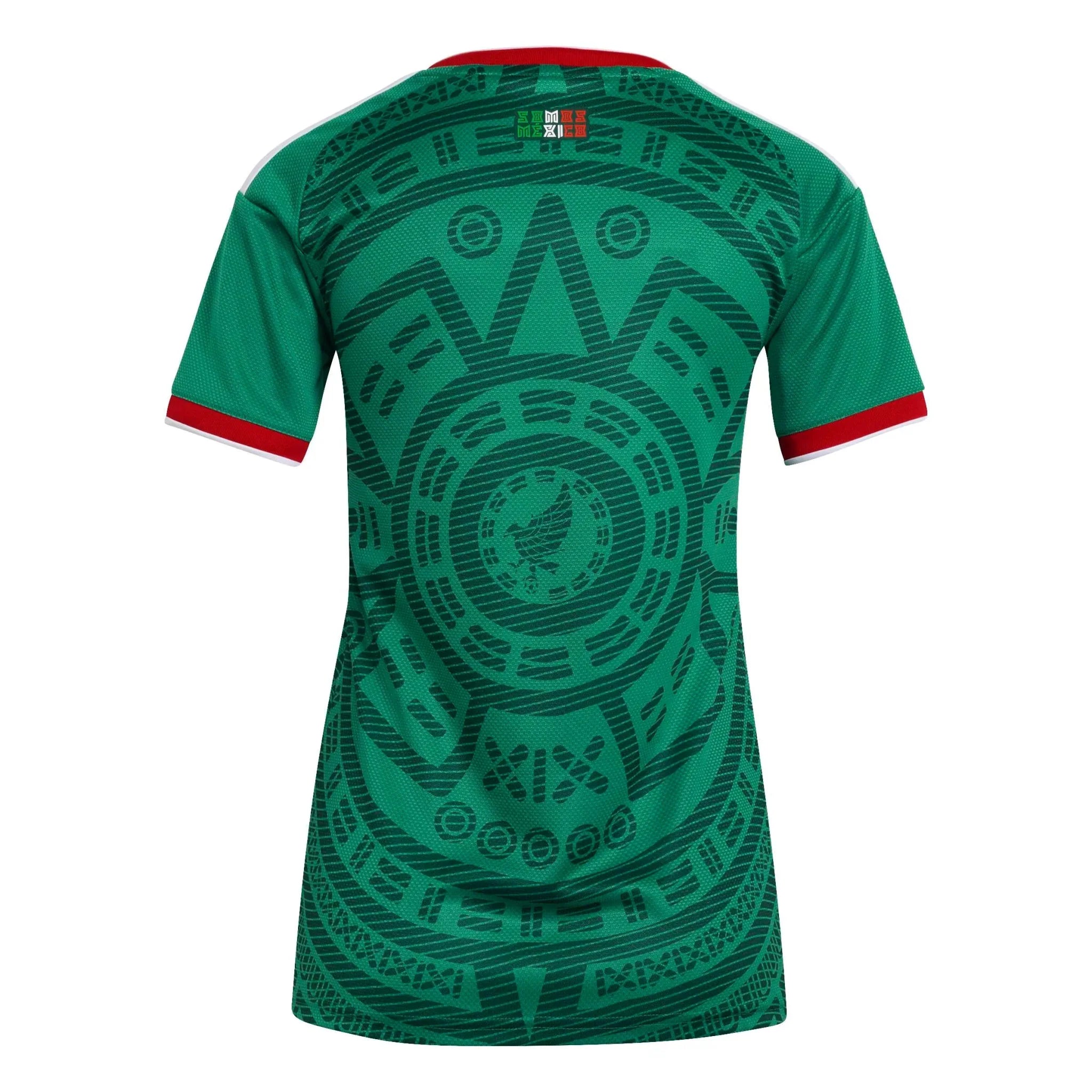 adidas 2026 Mexico Women's Stadium Home Soccer Jersey 2