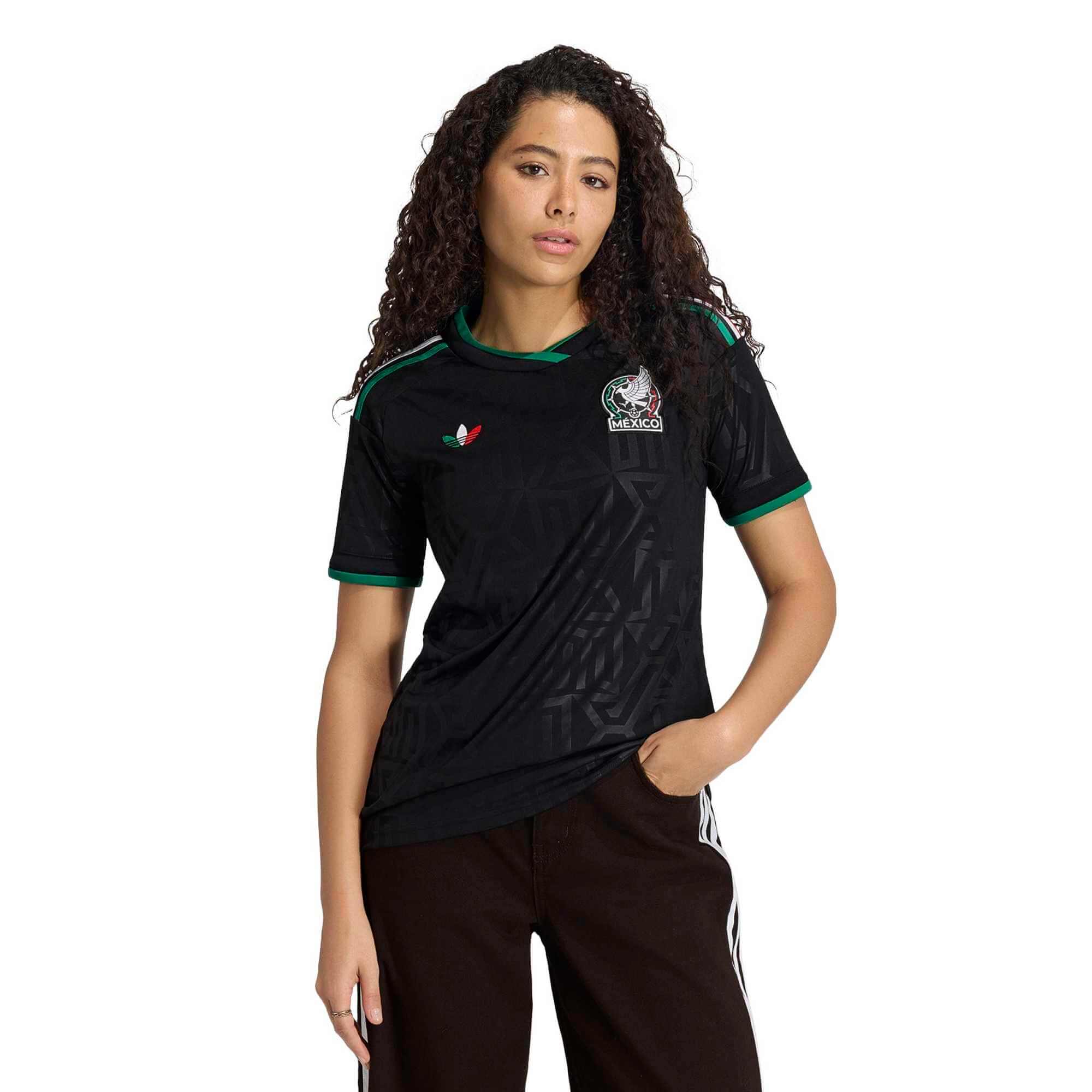 adidas 2026 Mexico Women's Stadium Third Soccer Jersey 3