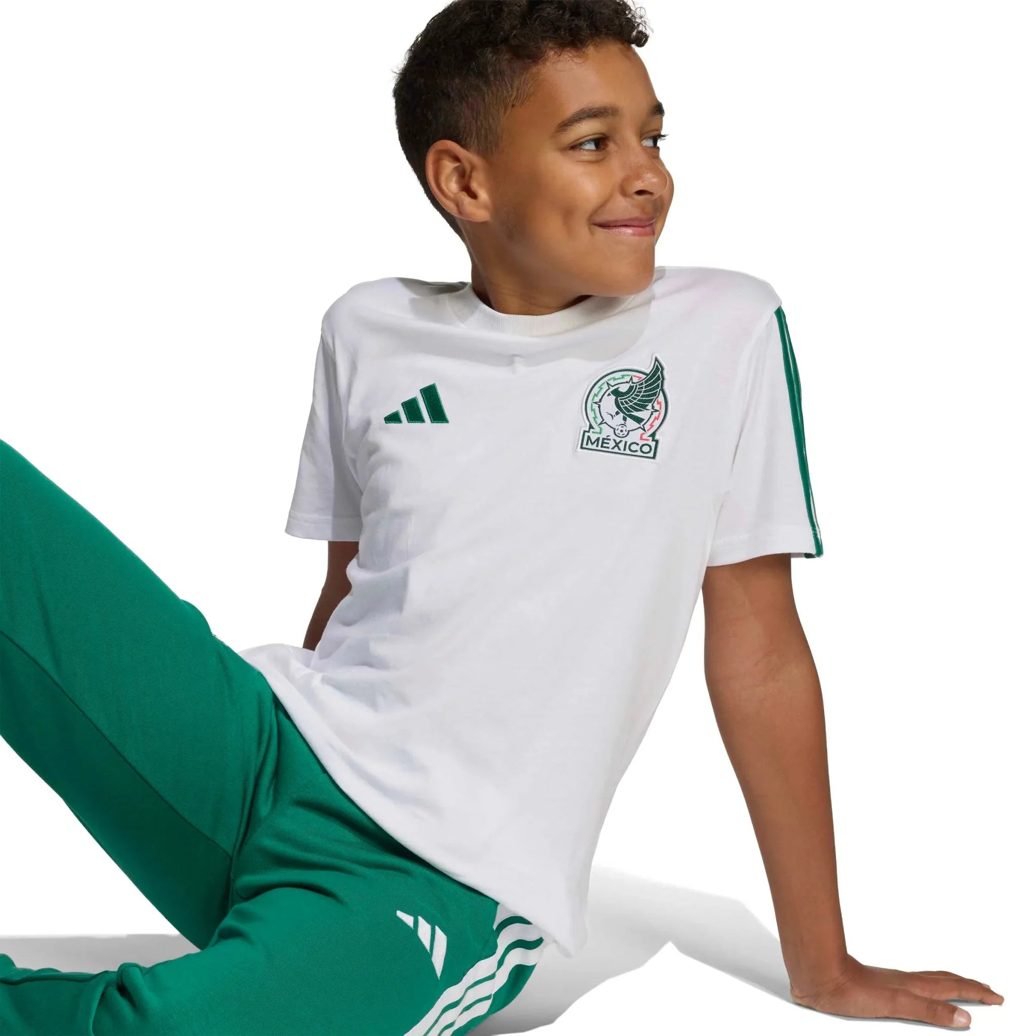 adidas 2026 Mexico Youth DNA Tee 3