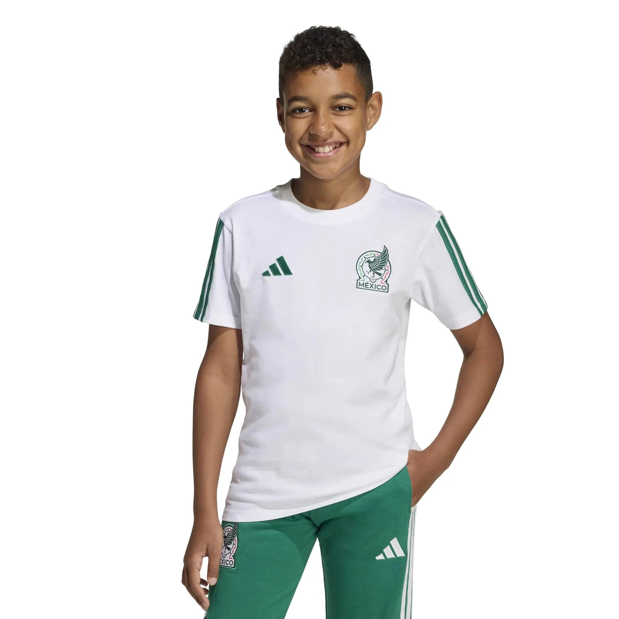 adidas 2026 Mexico Youth DNA Tee 4
