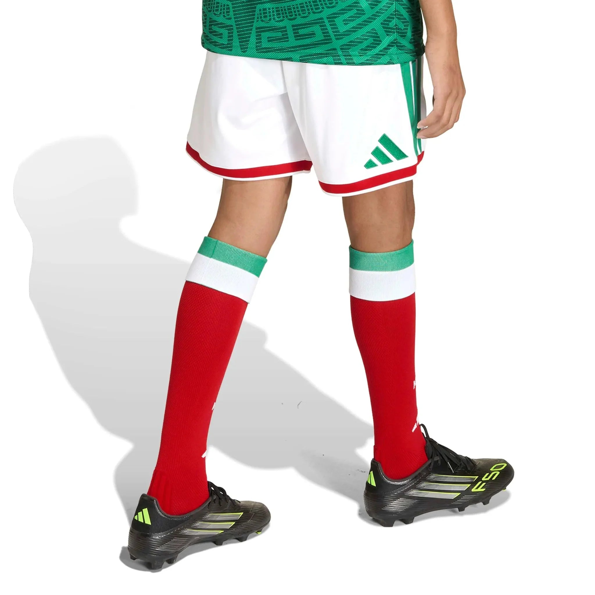 adidas 2026 Mexico Youth Home Shorts 3