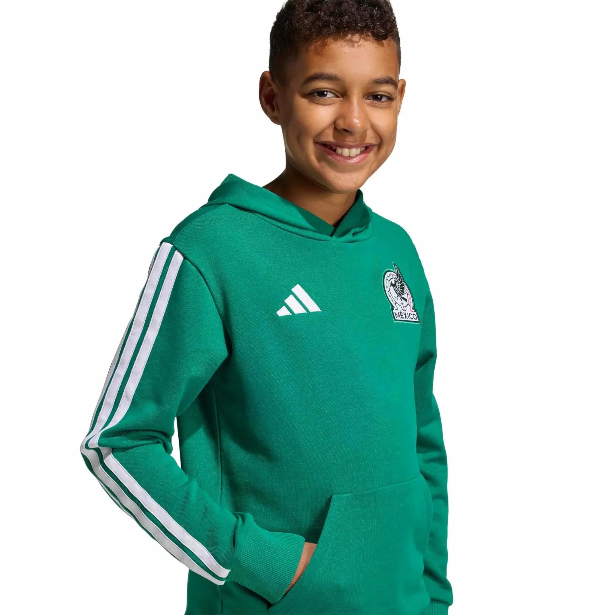 adidas 2026 Mexico Youth Hoodie 7