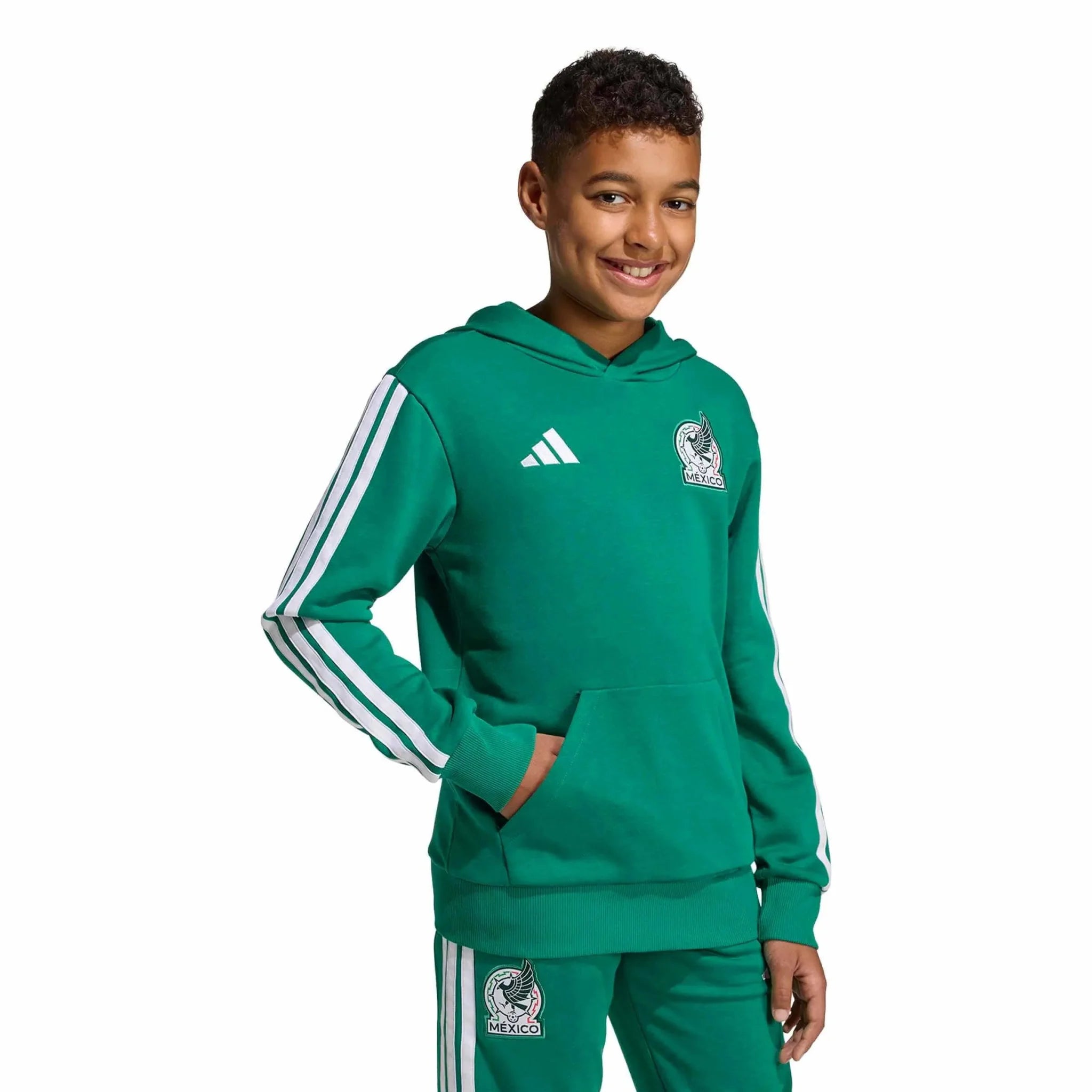 adidas 2026 Mexico Youth Hoodie 2