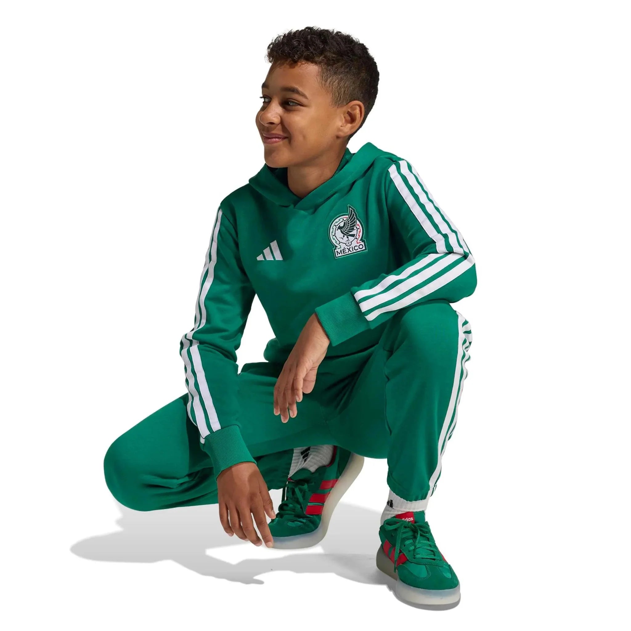 adidas 2026 Mexico Youth Hoodie 4
