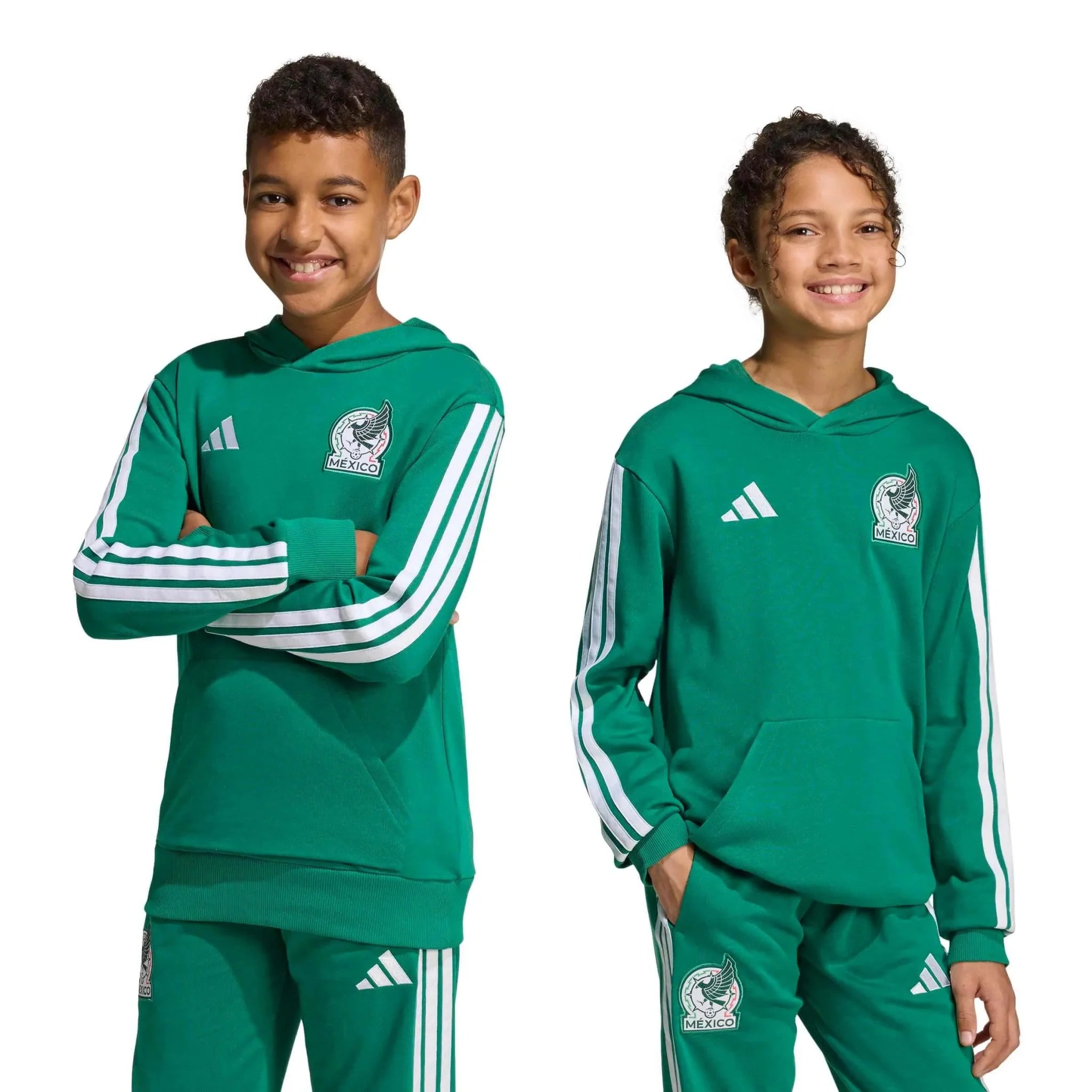 adidas 2026 Mexico Youth Hoodie 5