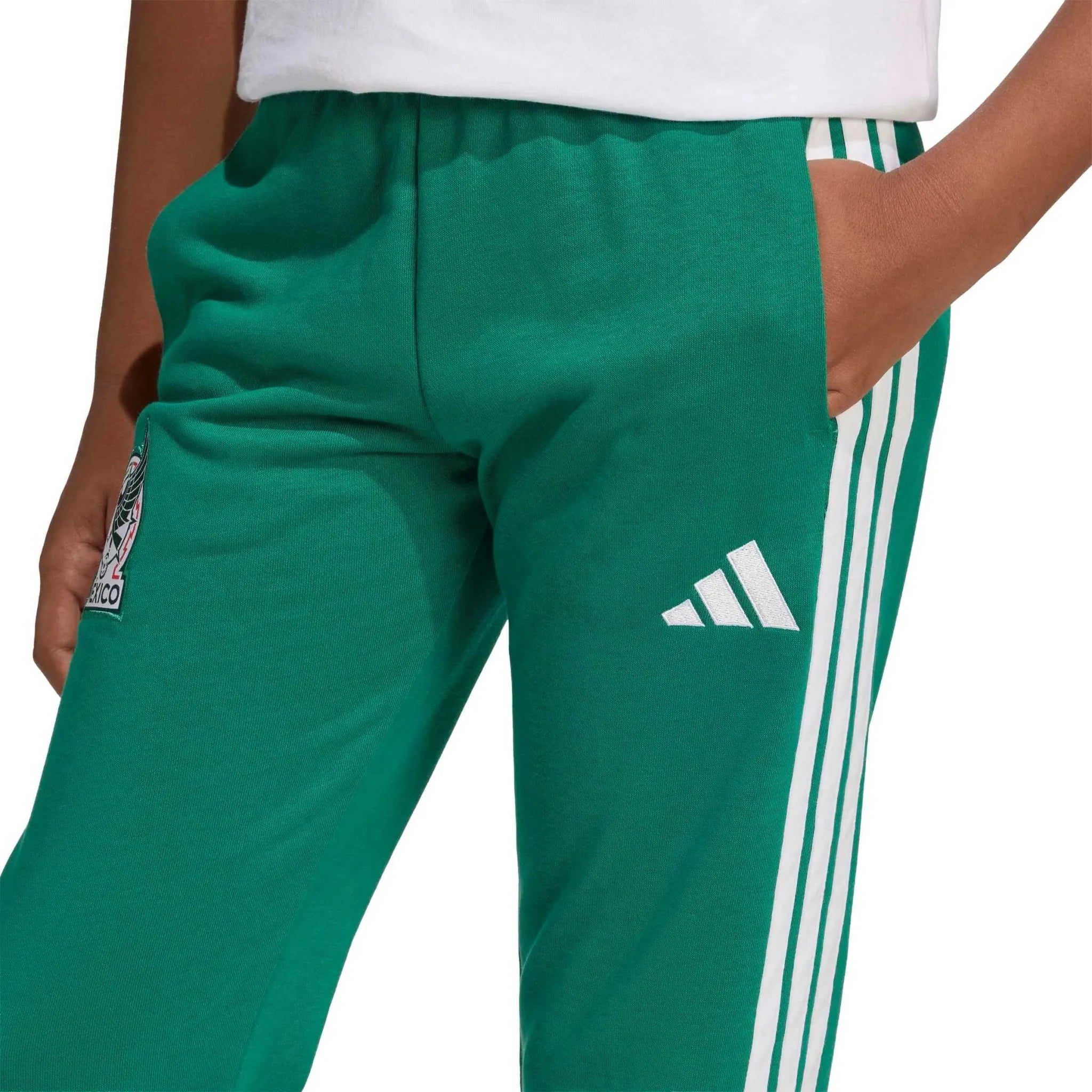 adidas 2026 Mexico Youth Pants 4