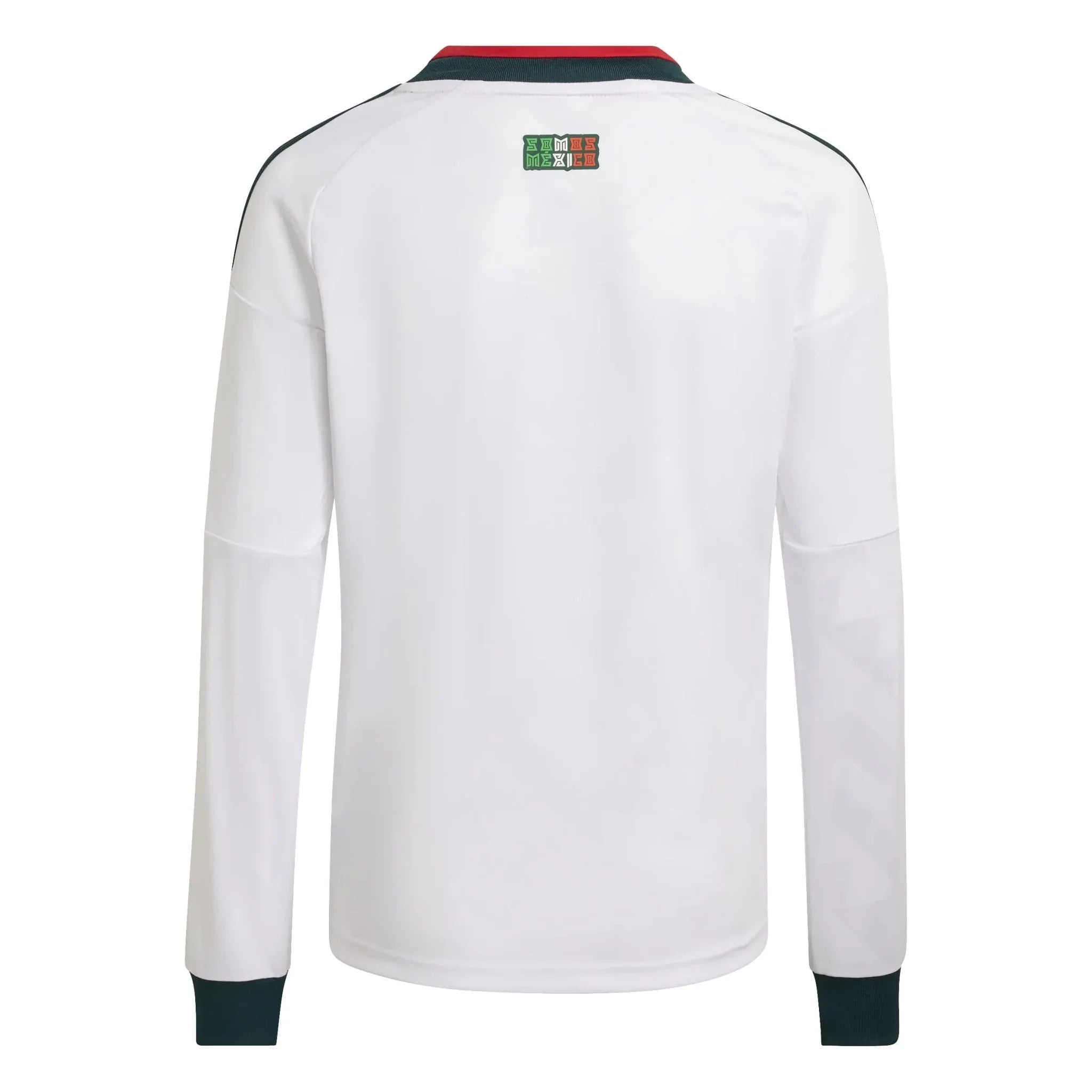 adidas 2026 Mexico Youth Stadium Away Long-Sleeve Soccer Jersey 2