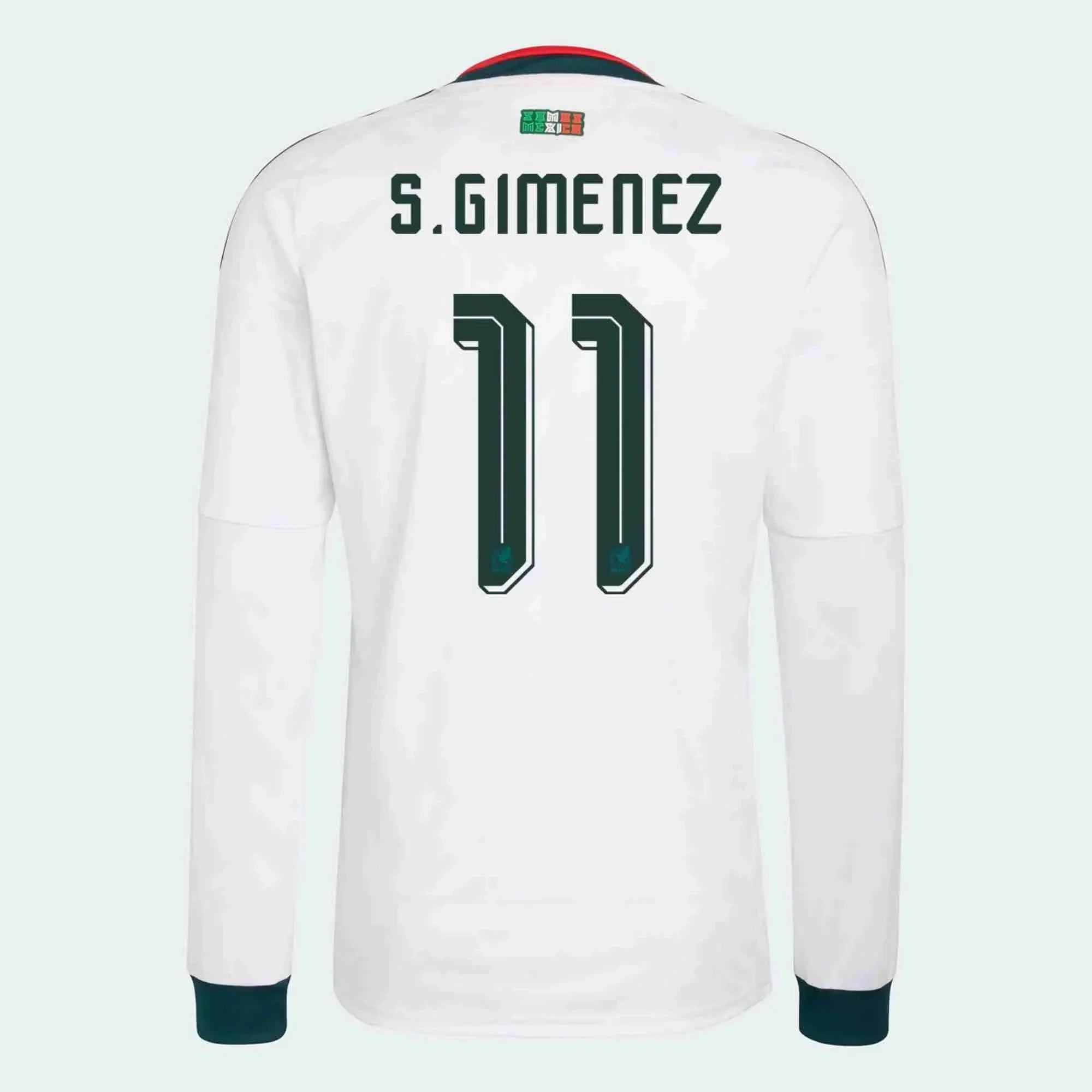 adidas 2026 Mexico Men's Authentic Away Long-Sleeve Soccer Jersey 9