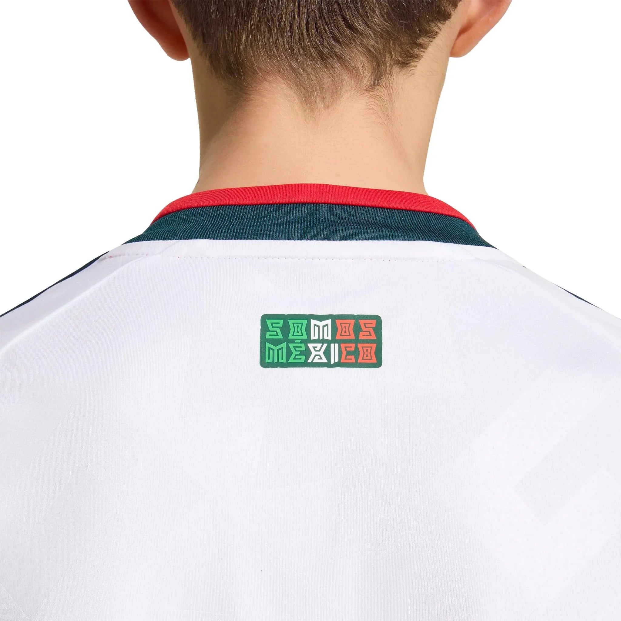 adidas 2026 Mexico Youth Stadium Away Long-Sleeve Soccer Jersey 4