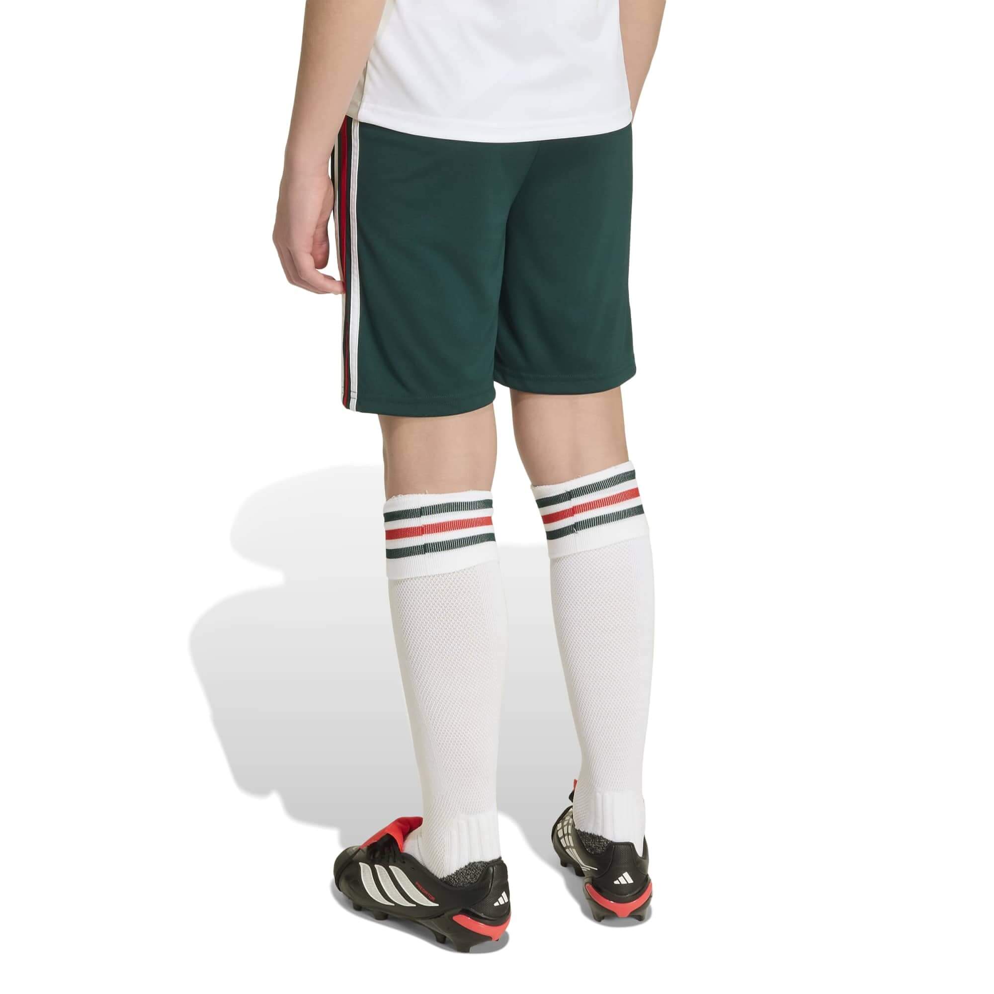 adidas 2026 Mexico Youth Stadium Away Shorts 3