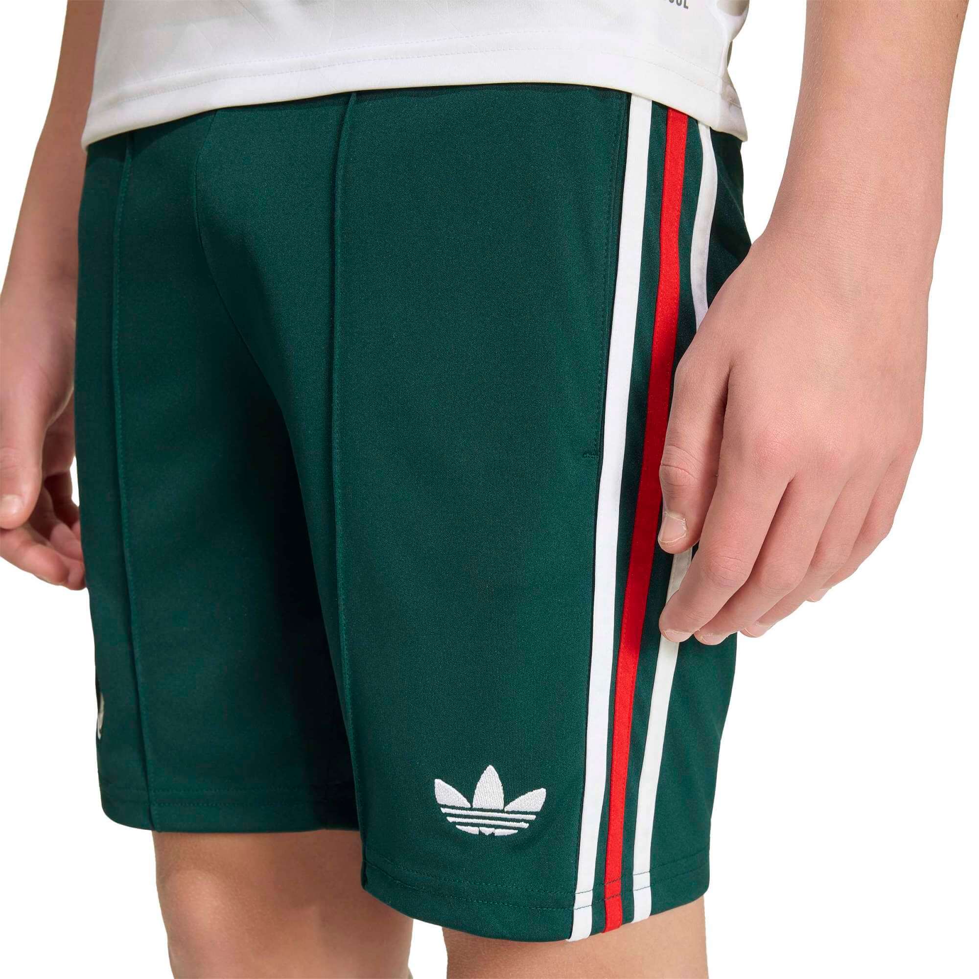 adidas 2026 Mexico Youth Stadium Away Shorts 5