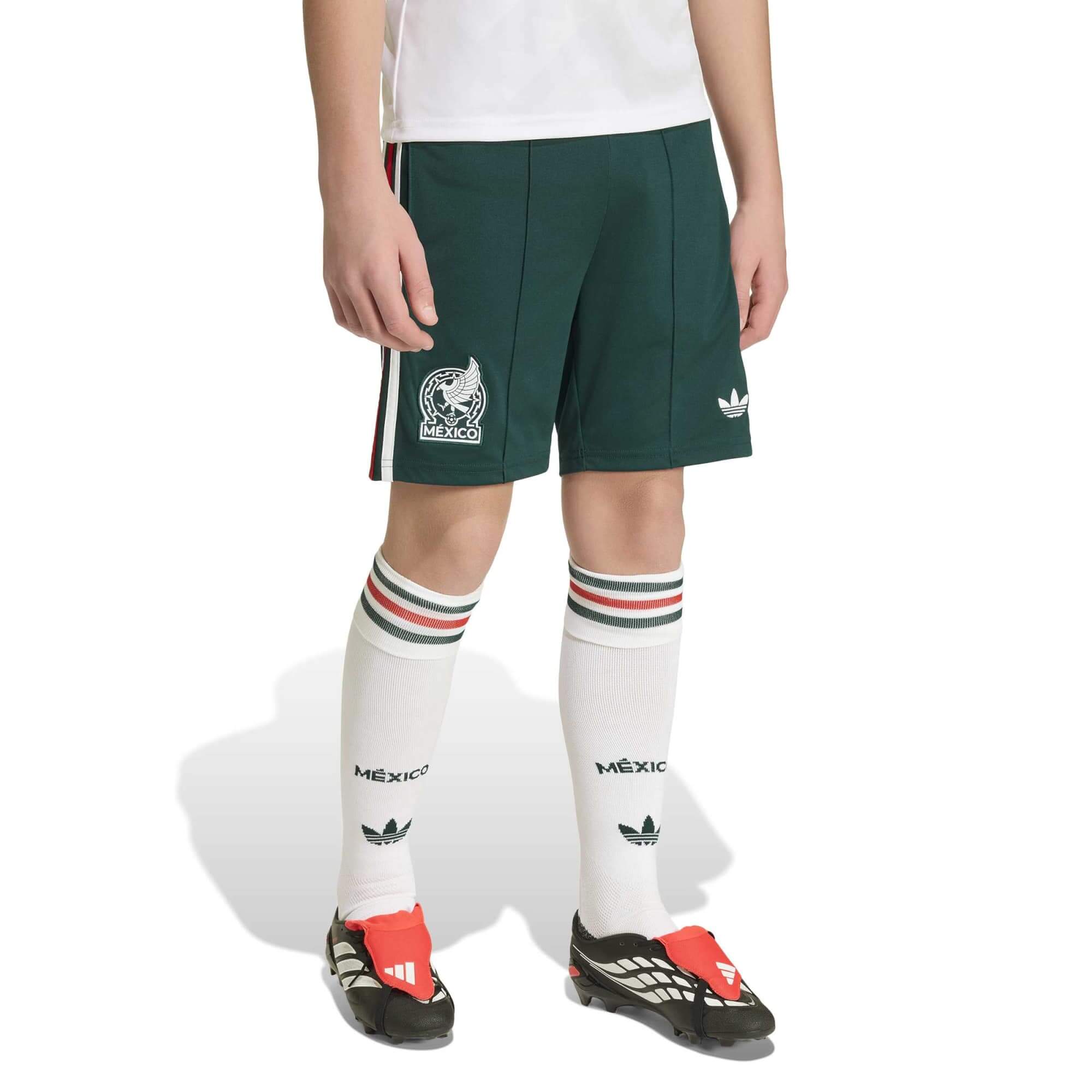 adidas 2026 Mexico Youth Stadium Away Shorts 2